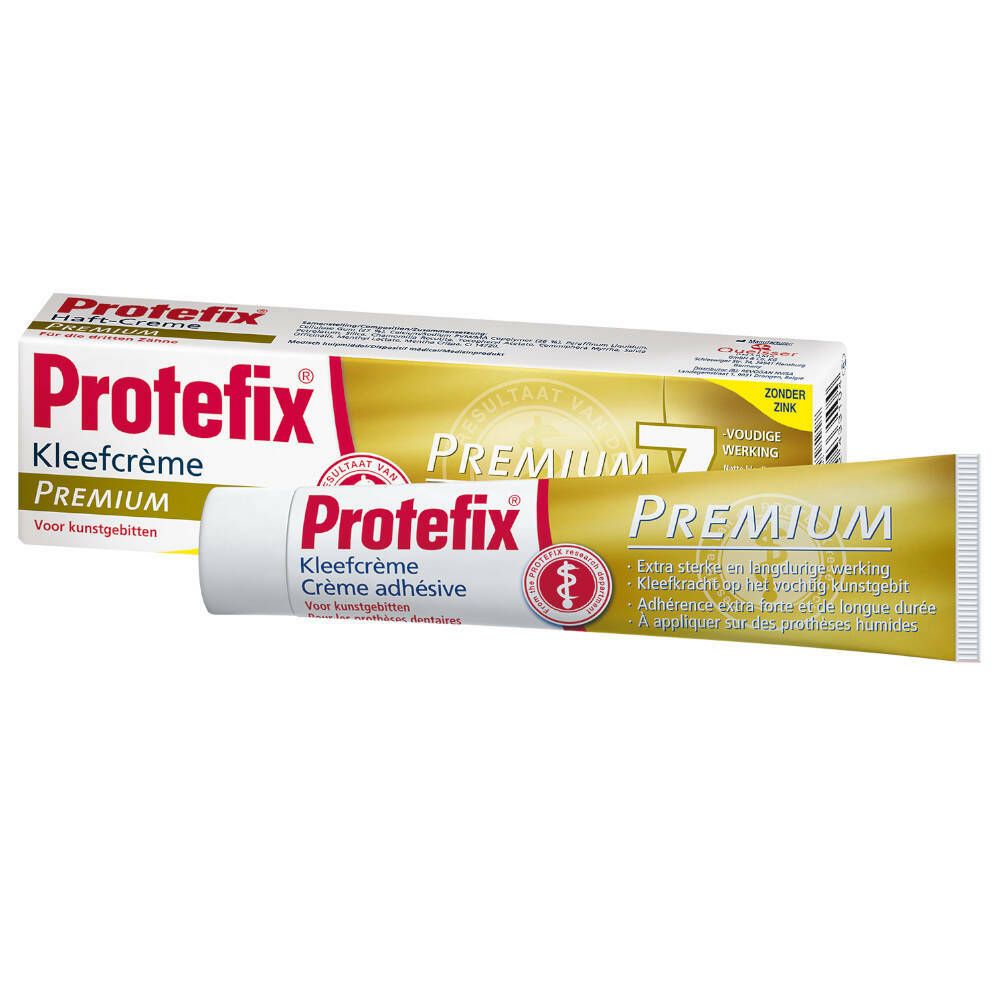 Protefix® Premium Crème adhésive pour les prothèses dentaires