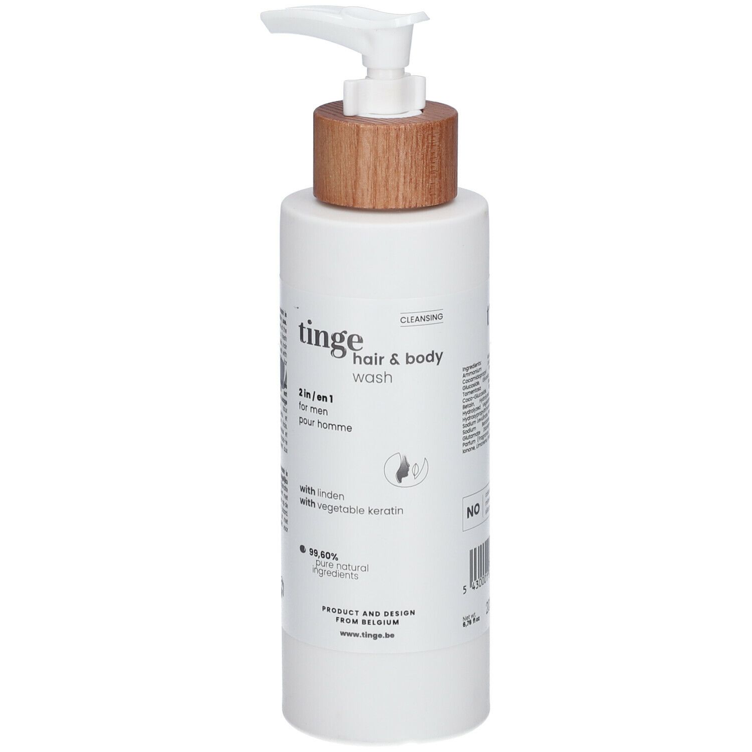 tinge for Men Hair & Body wash 2 in 1