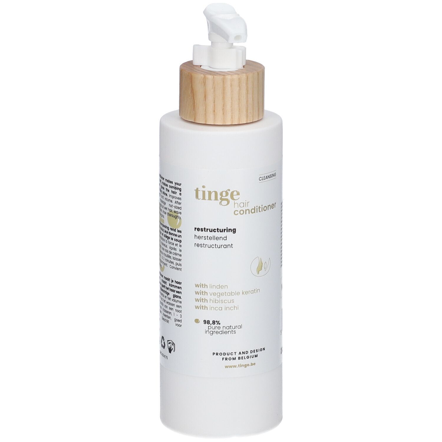 Tinge Herstellende Conditioner | Met Keratine Anti-Frizz Verzachtend Voor Beschadigd Haar 200 Vloeistof