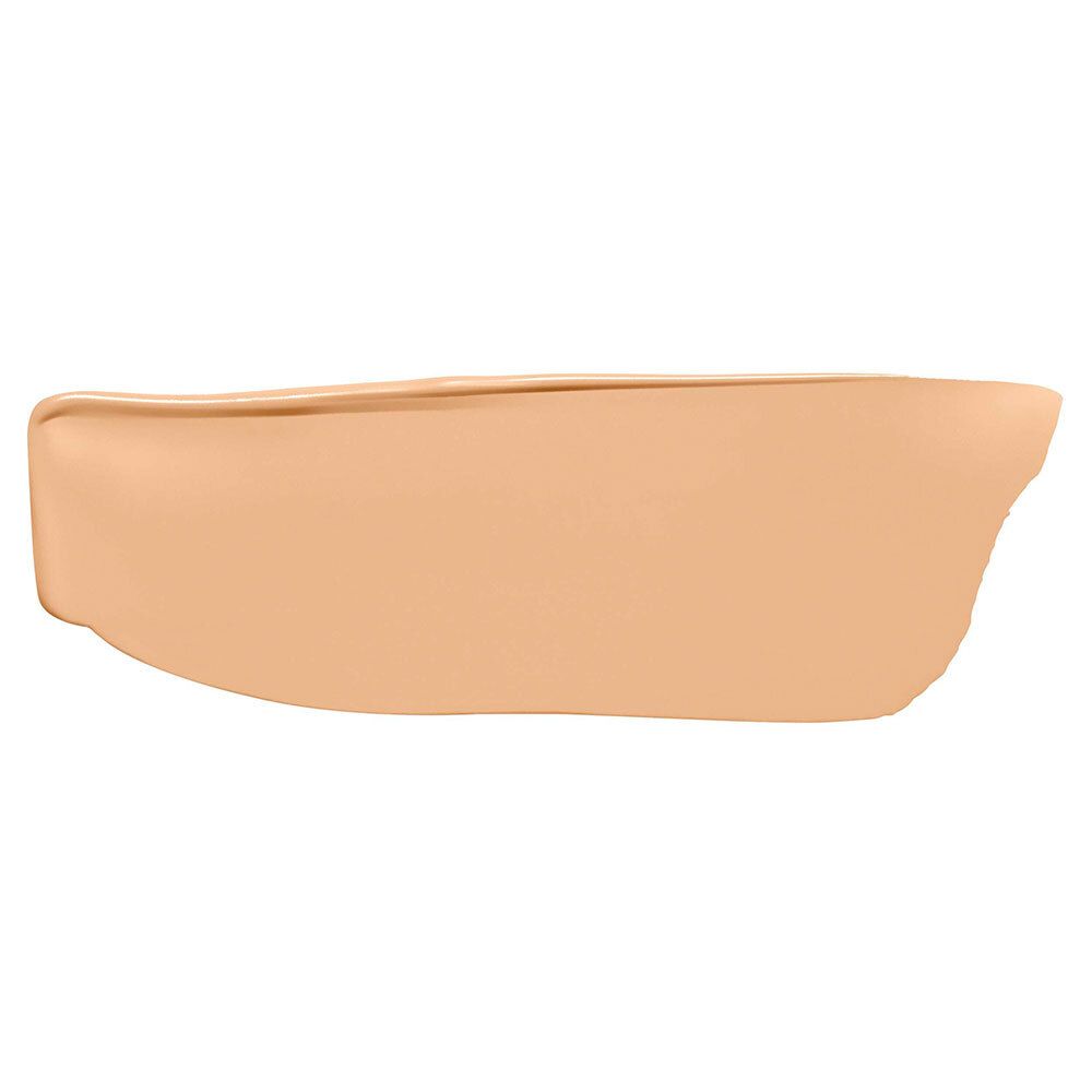 Beige kleurstaal. Textuur. Cosmetisch product. Voor gemengde huid. Crème.