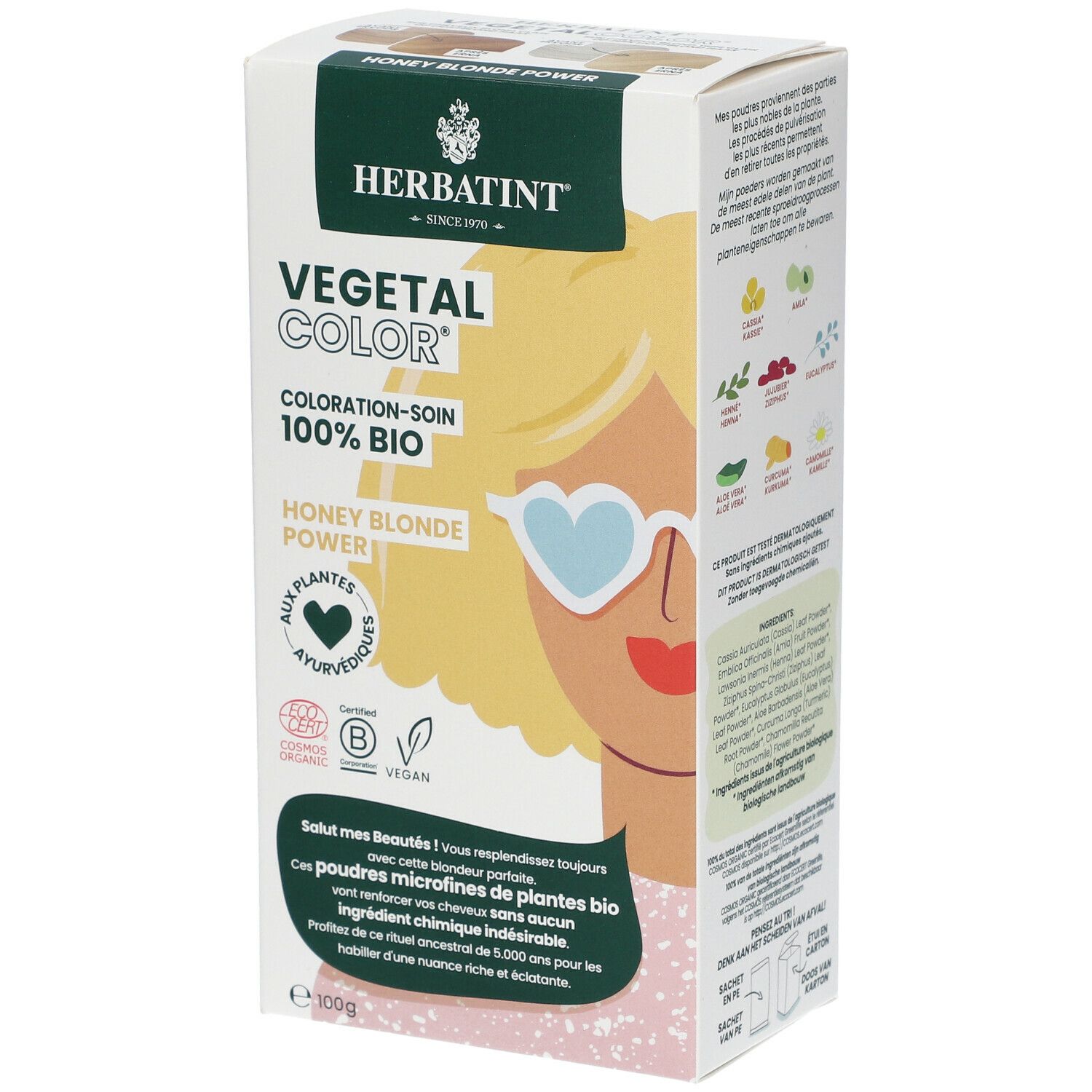 Herbatint® Vegetal Color - Honey Blond Power