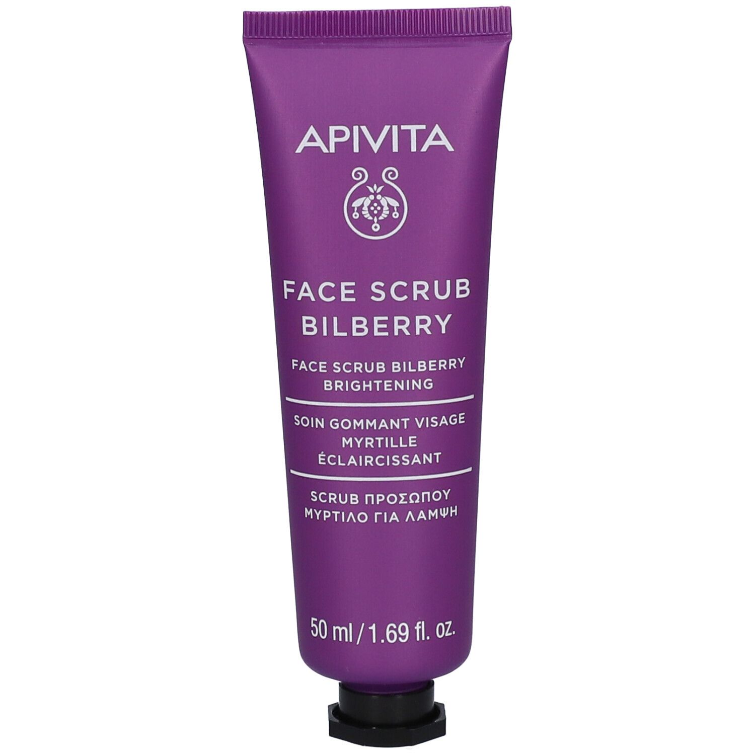 APIVITA Gesichts-Peeling mit Heidelbeere, 50 ml.