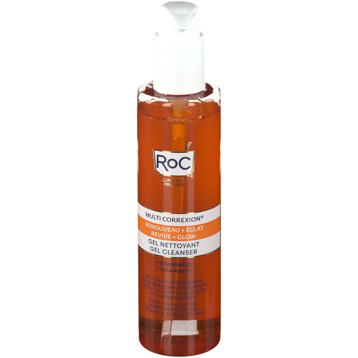 RoC® ​Multi Correxion® Renouveau + Éclat Gel nettoyant