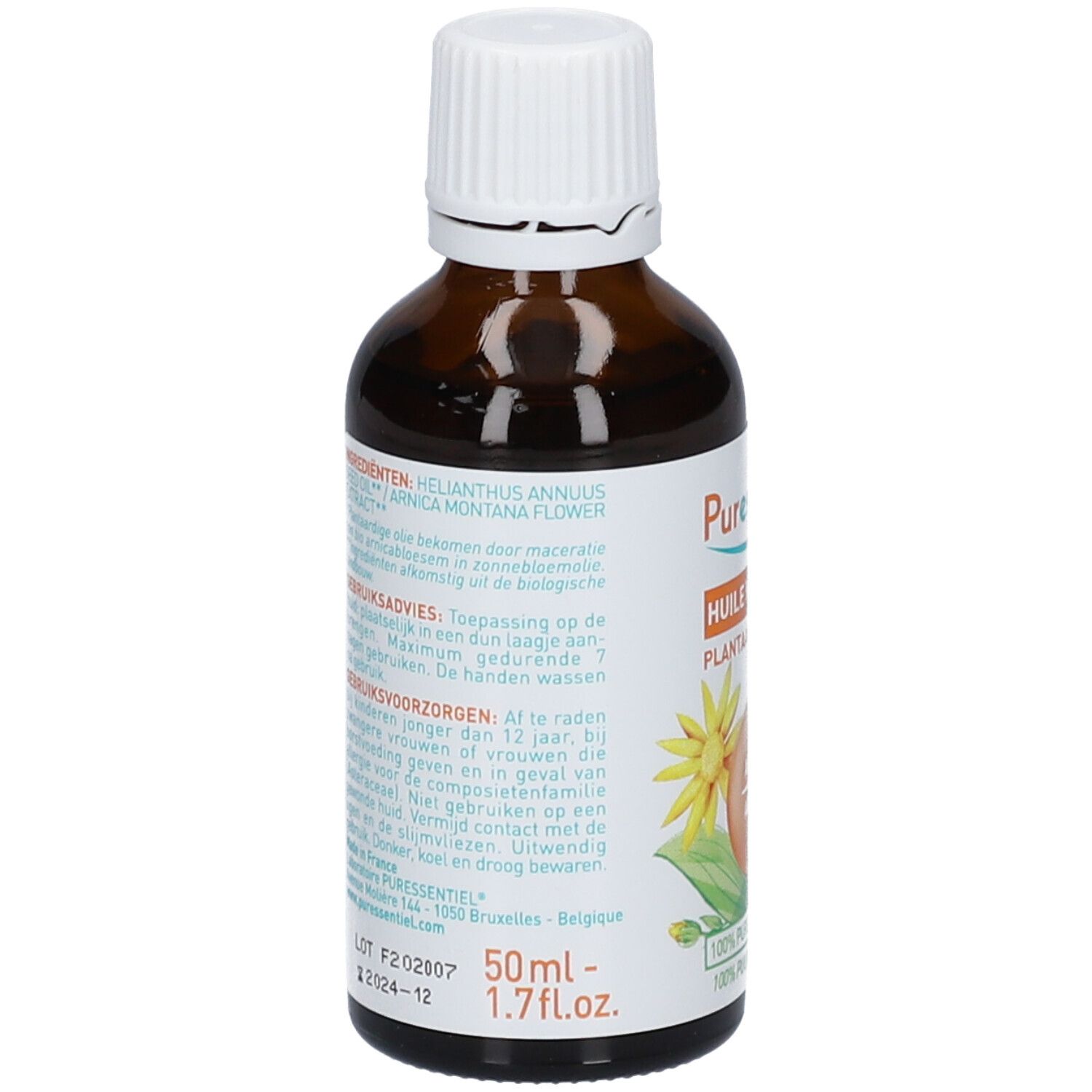 Puressentiel Arnica Plantaardige Olie Bio 50 ml Ätherisches Öl