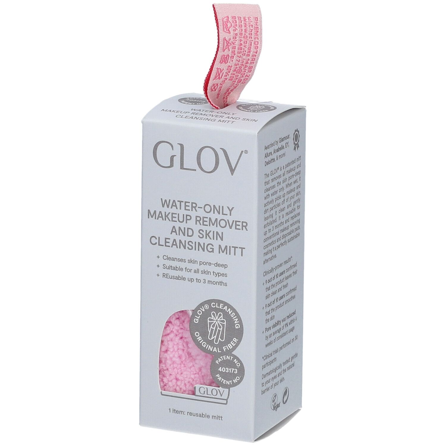 Glov® On-The-Go Hydro Cleanser Cozy Rosie