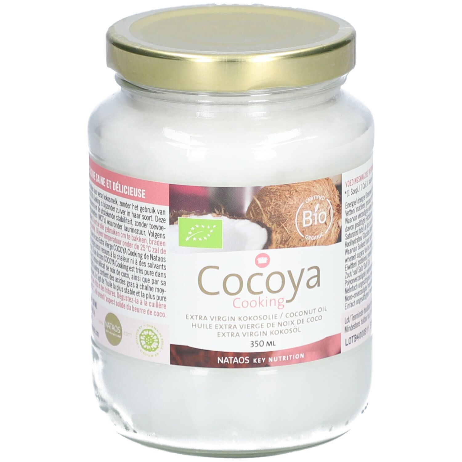 Cocoya Cooking Extra Virgin Coconut Oil 350ml Bio 350 ml Öl
