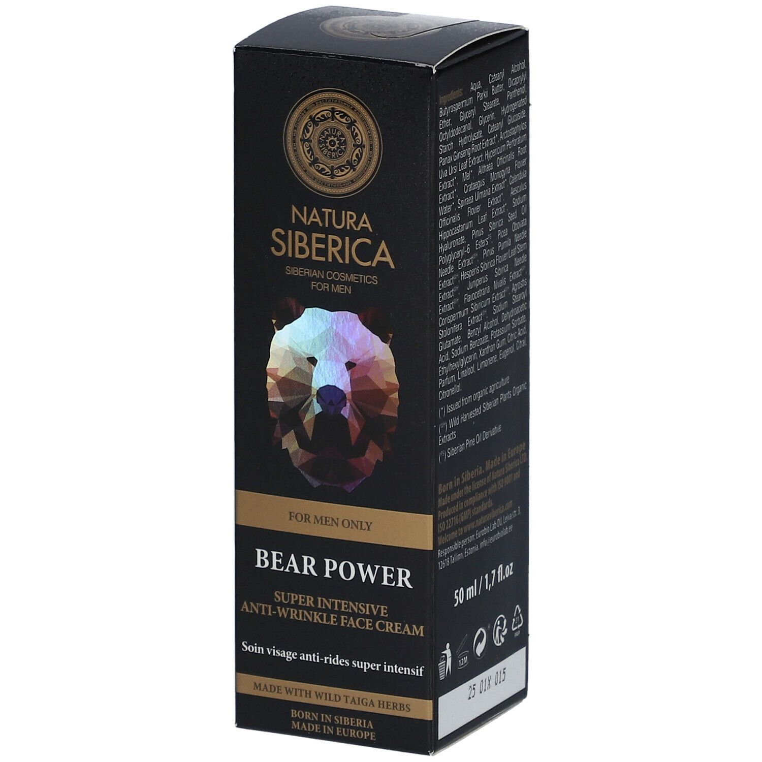 Natura Siberica Bear Power Anti-Wrinkle Face Cream 50 ml