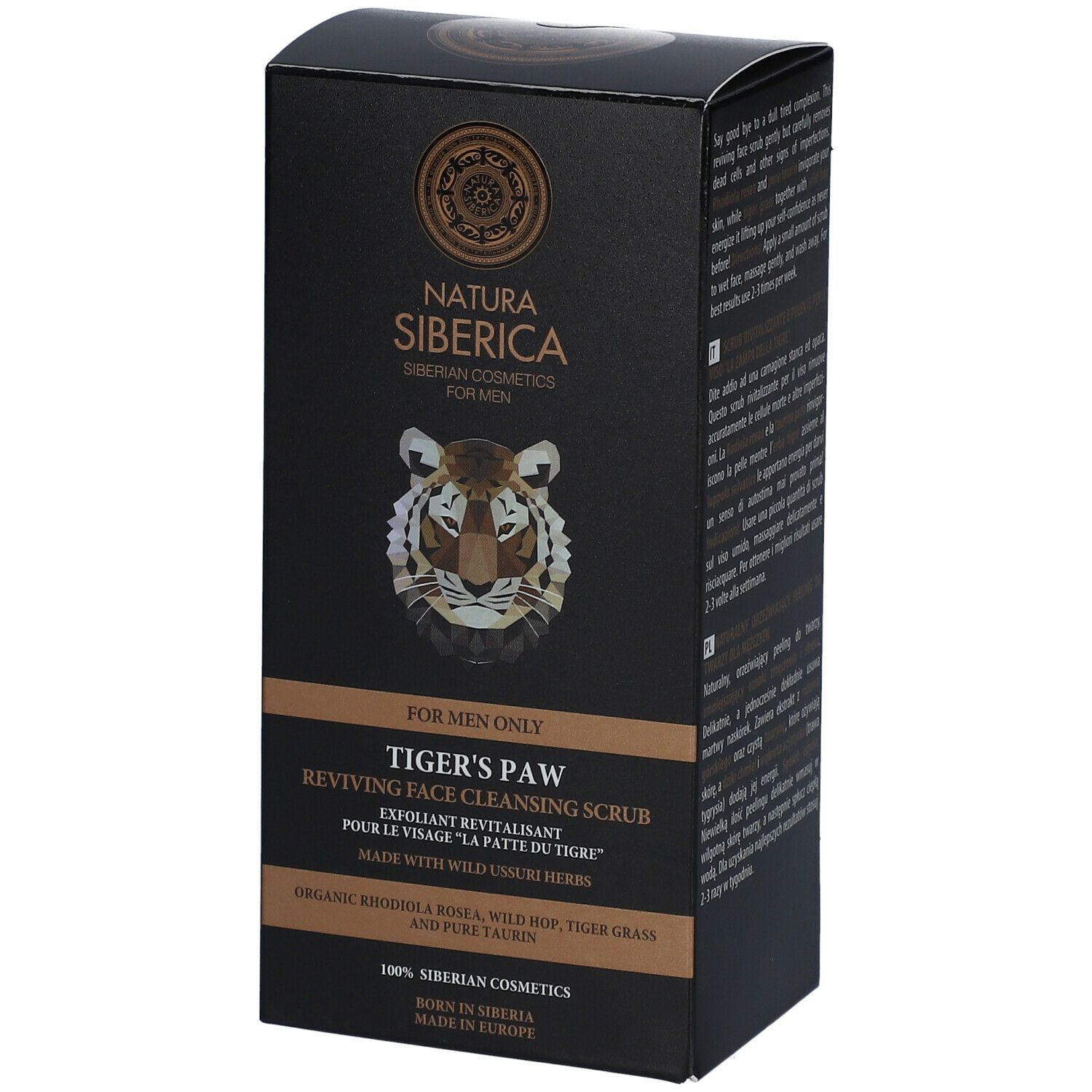 Natura Siberica Tiger's Paw Reviving Face Cleansing Scrub 150 ml