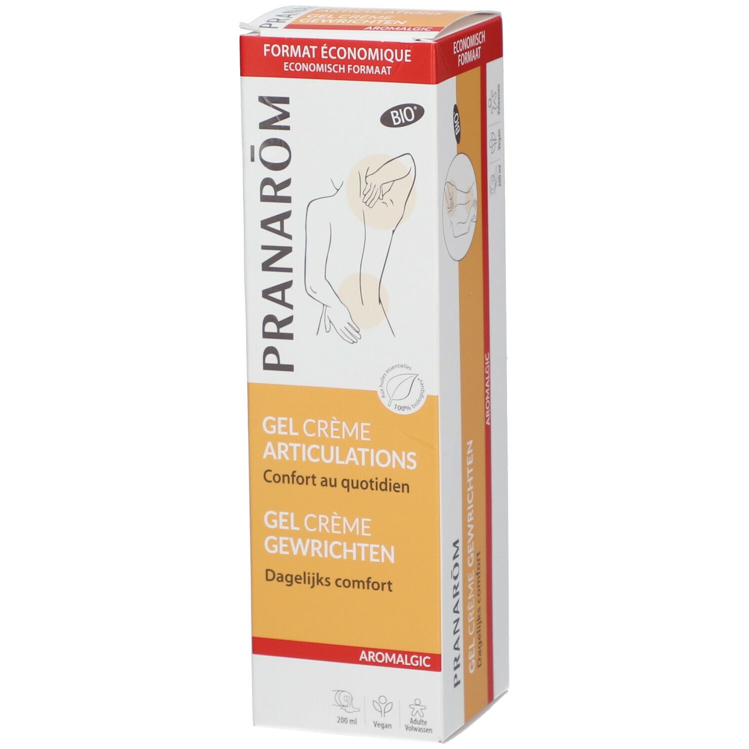Pranarom Gel crème - Articulations et muscles - Bio
