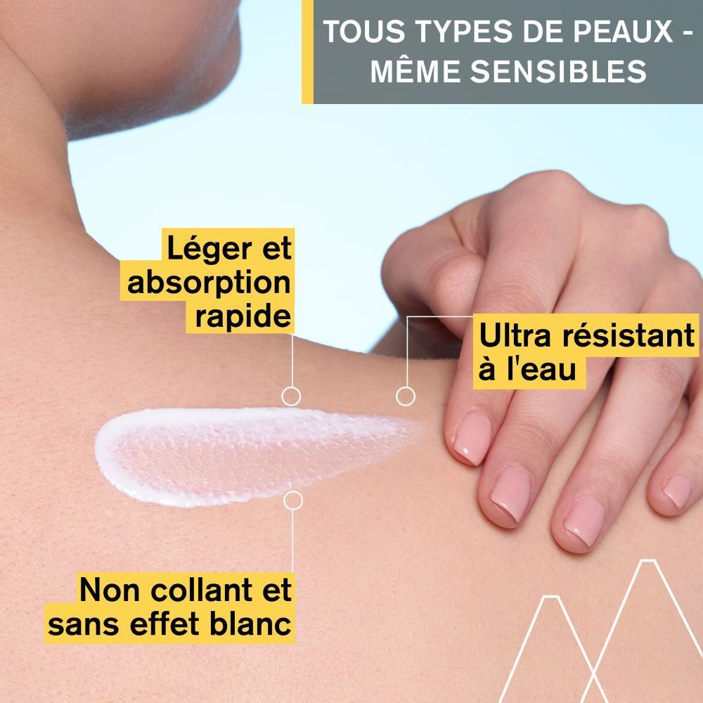 URIAGE BARIÉSUN Spray Invisible SPF30. Texte : Haute protection UVA/UVB, offre une protection intense contre la sécheresse.