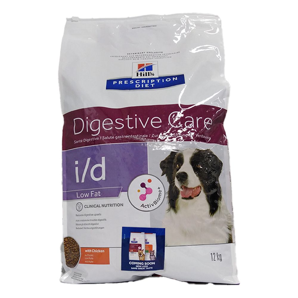 Hill's Prescription Diet Digestive care I/D nourriture pour chiens faible en graisses