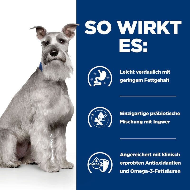 Hill's Prescription Diet i/d Low Fat Hundefutter mit Huhn