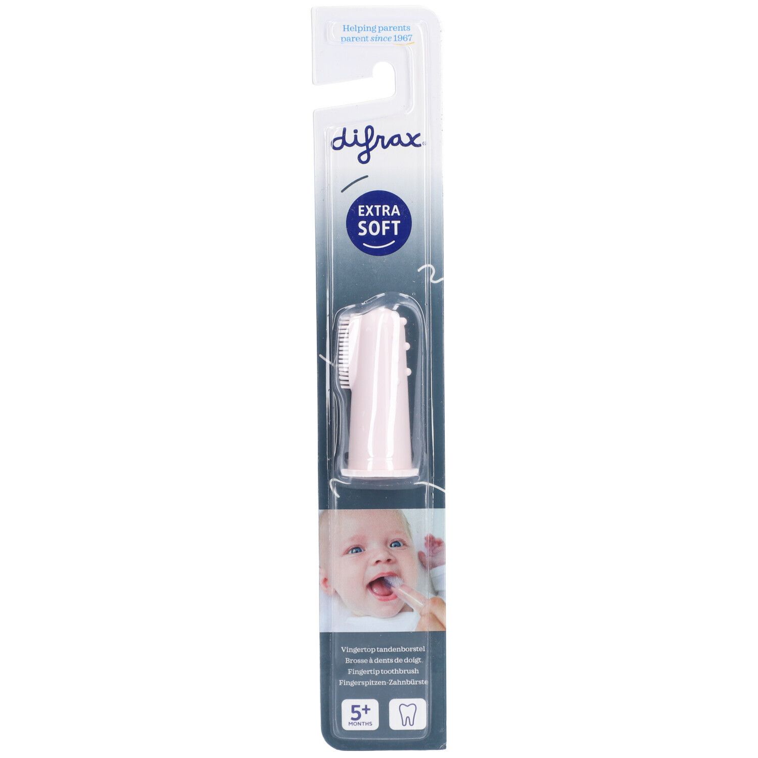 Difrax Brosse à Dents de doigt en silicone