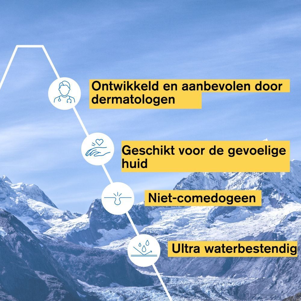 Uriage Bariésun stick. Tekst: Ontwikkeld en aanbevolen door dermatologen.