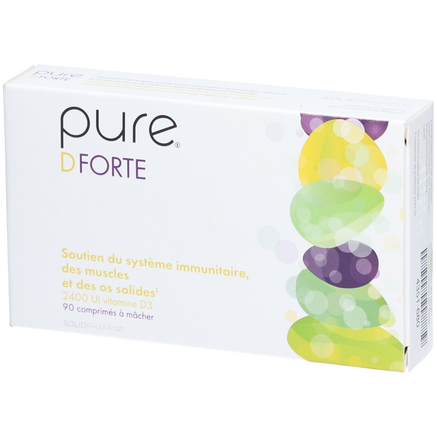 Pure® D Forte 90 Kauwtabletten