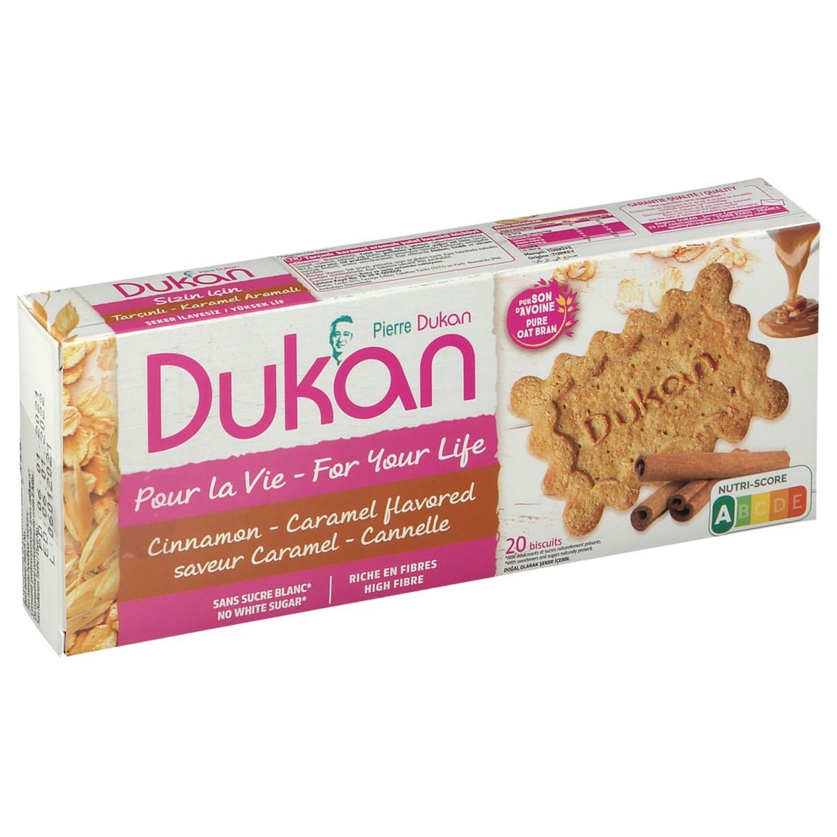 Dukan Biscuits au caramel salé et à la cannelle