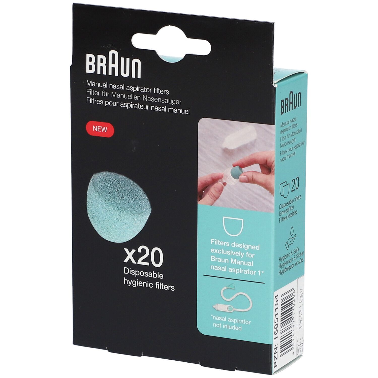 Braun Aspirateur nasal manuel Filtre de rechange