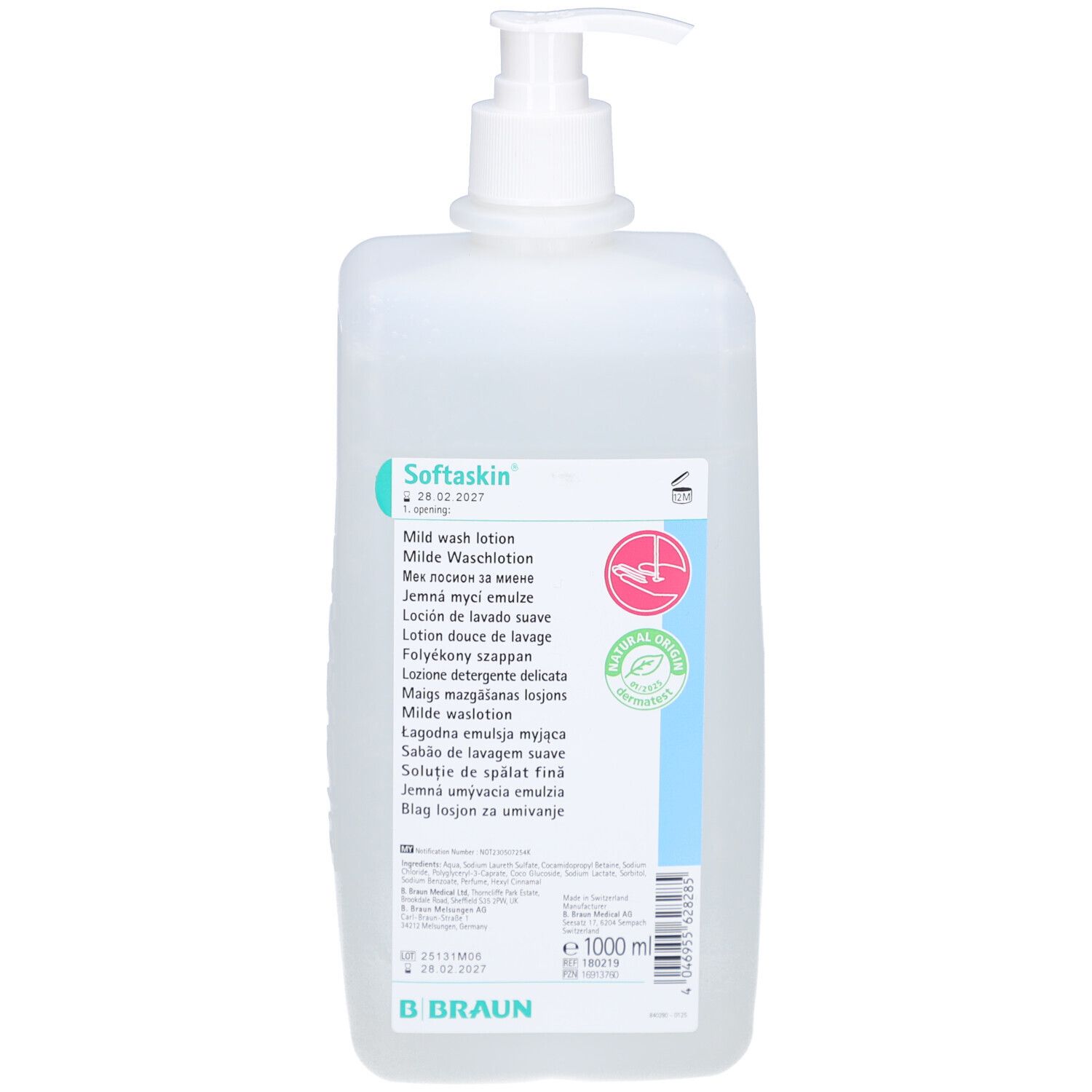 Softaskin Waslotion 180219 1l 1 l Lotion
