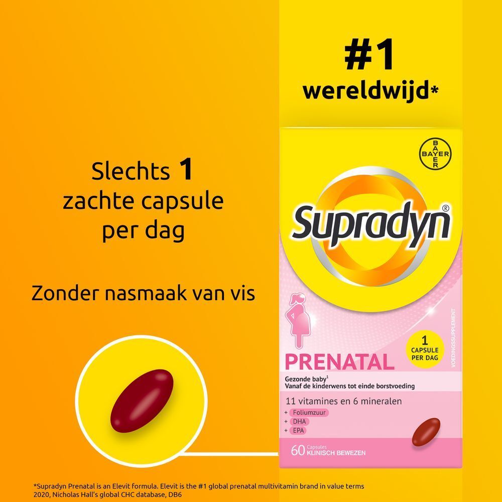 Koppel omarmt elkaar. Tekst: Van kinderwens tot einde borstvoeding. Gele achtergrond.