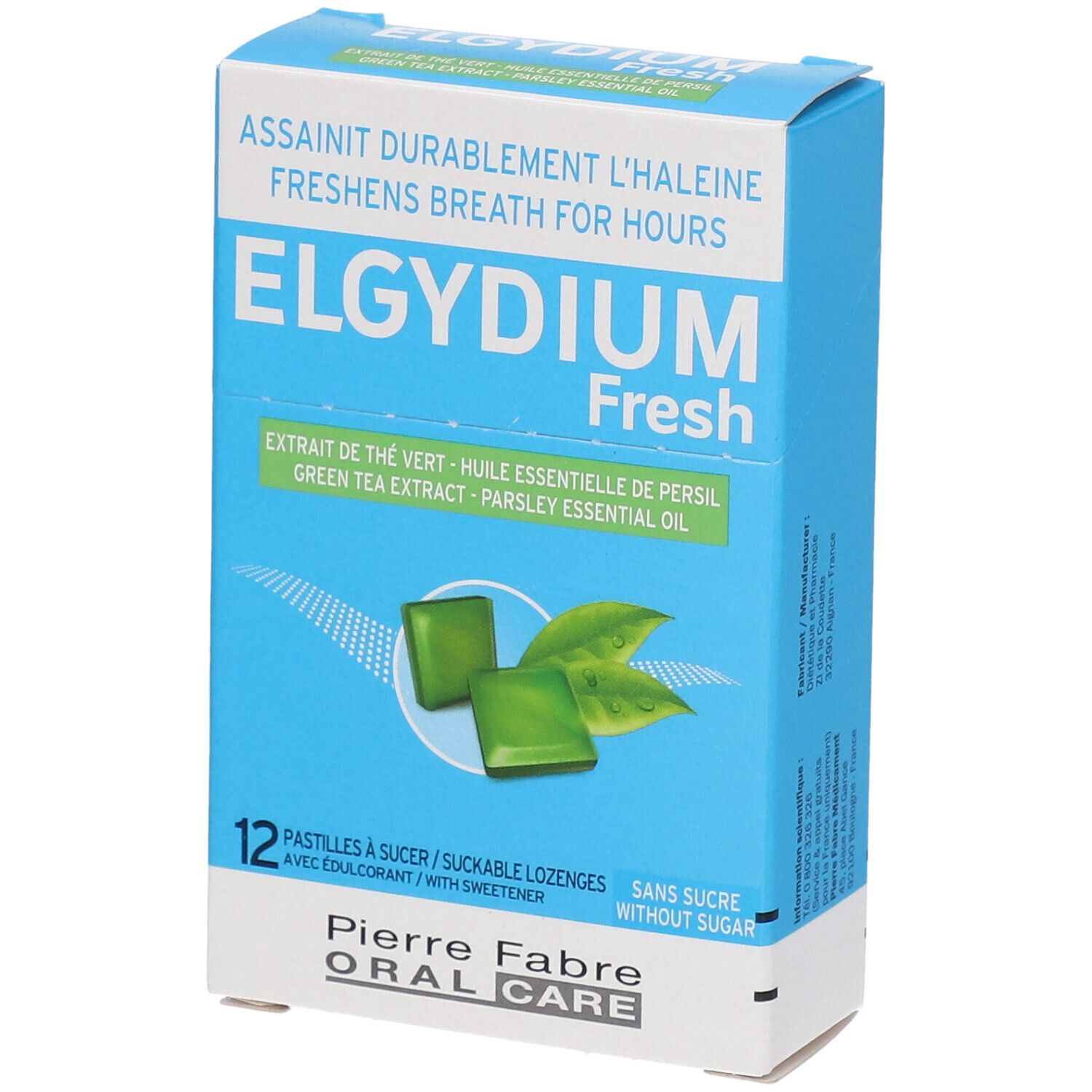 Elgydium Fresh Zuigtabletten Zonder Suiker Nieuw Model 12 St Lutschtabletten