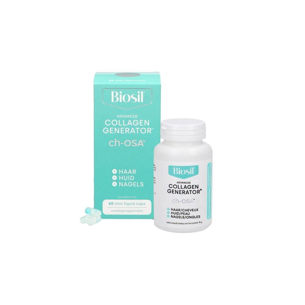 BioSil® Mini Liquid Gélules - Cheveux, Peau et Ongles