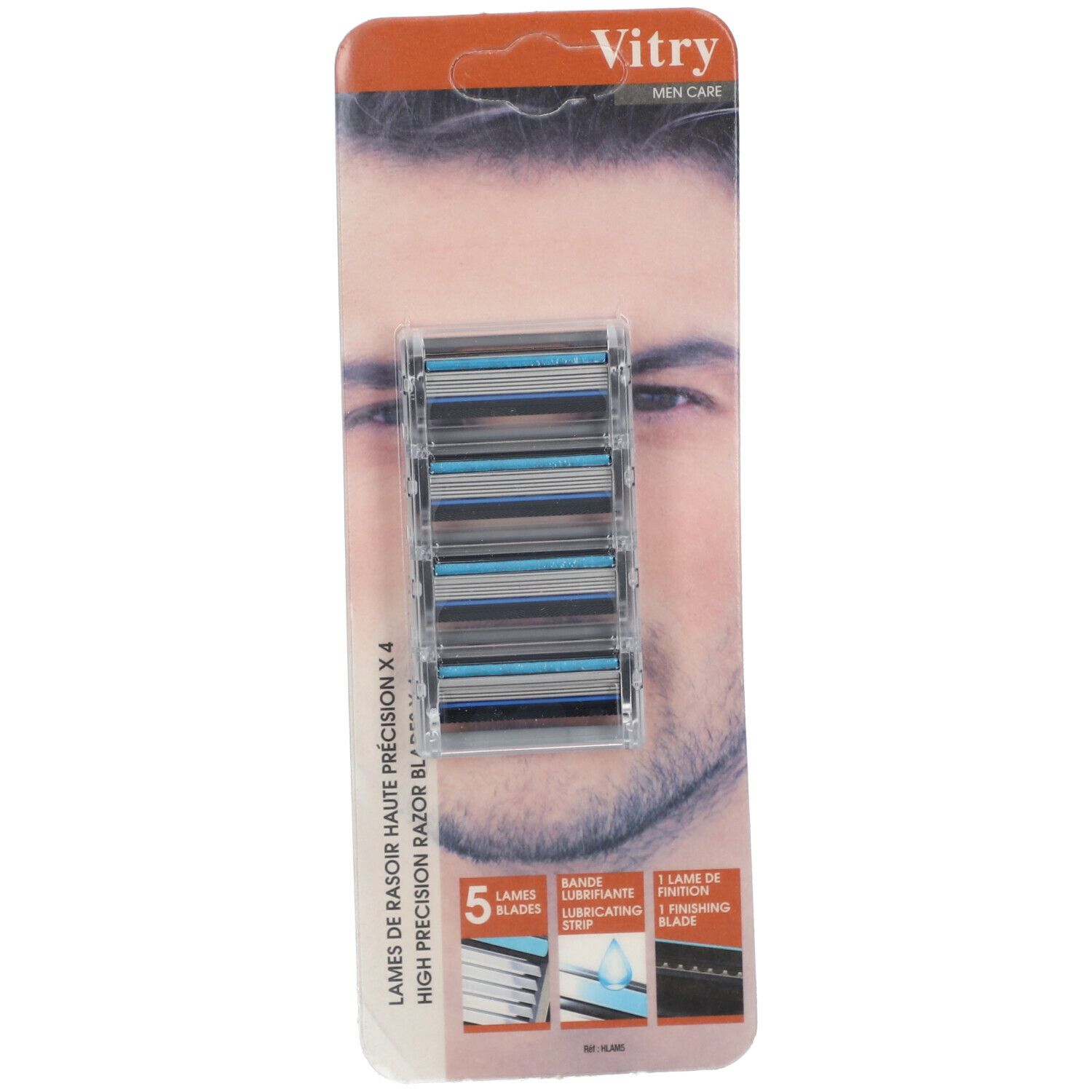 Vitry MEN Lames de rasoir haute précision