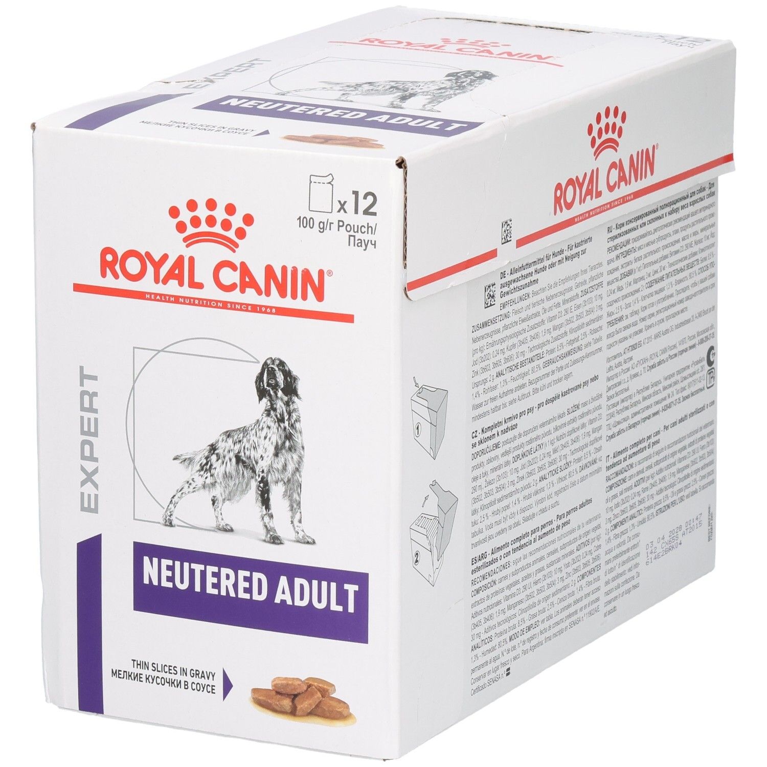 Royal Canin Vet-D Neutered Adult Wet 12x100g