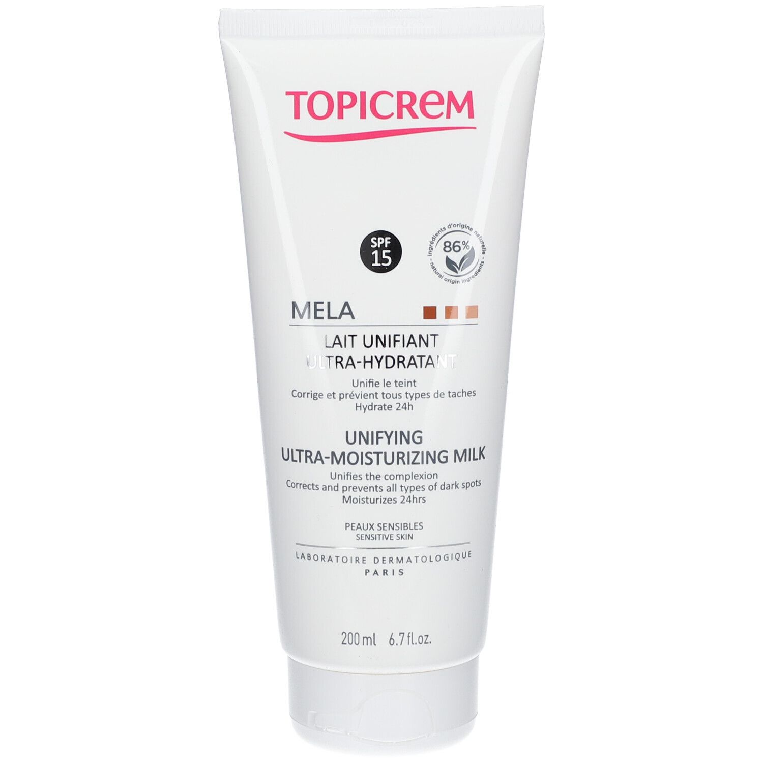Topicrem Mela Ultra-Moisturizing Milk