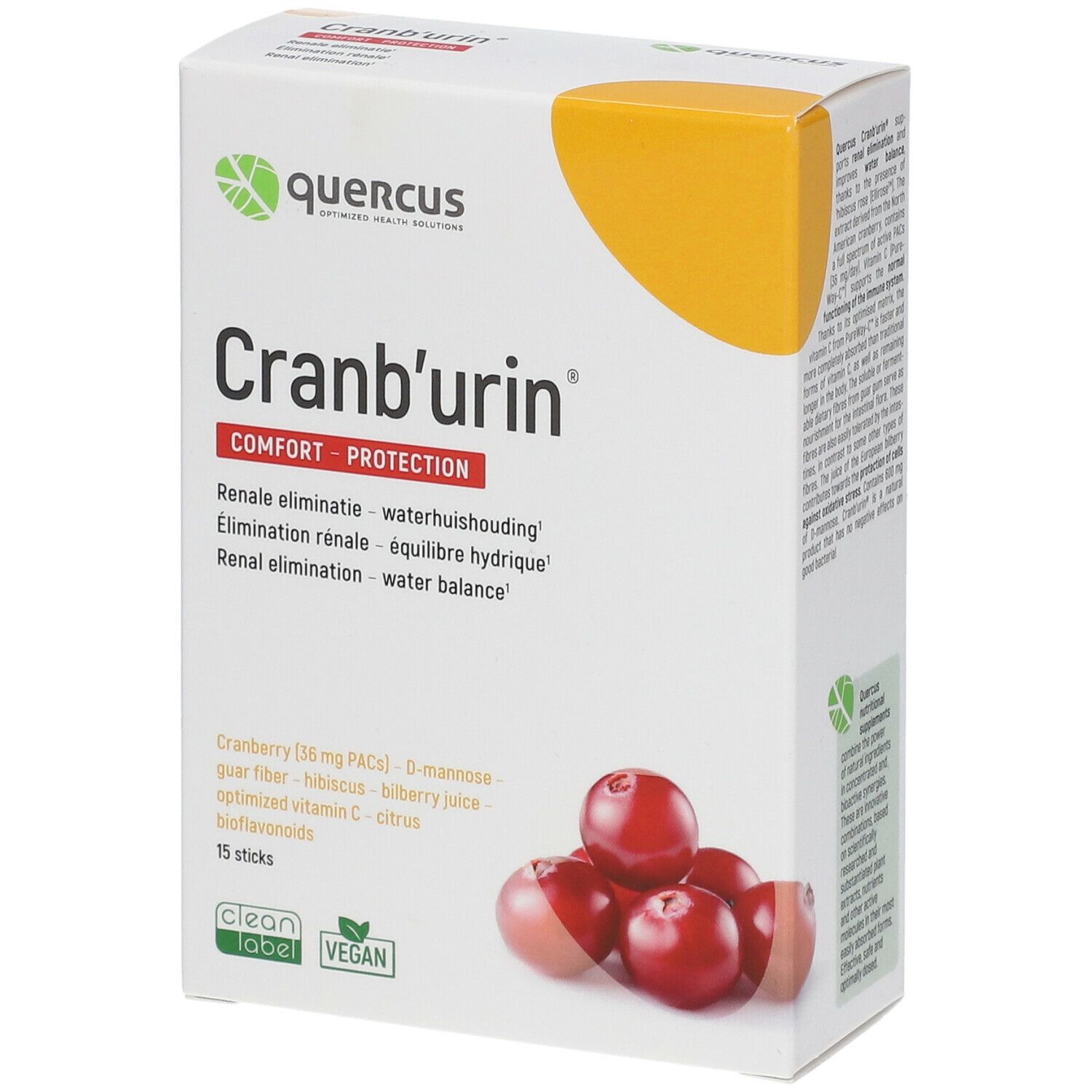 Quercus Cranb'urin® Comfort - Protection