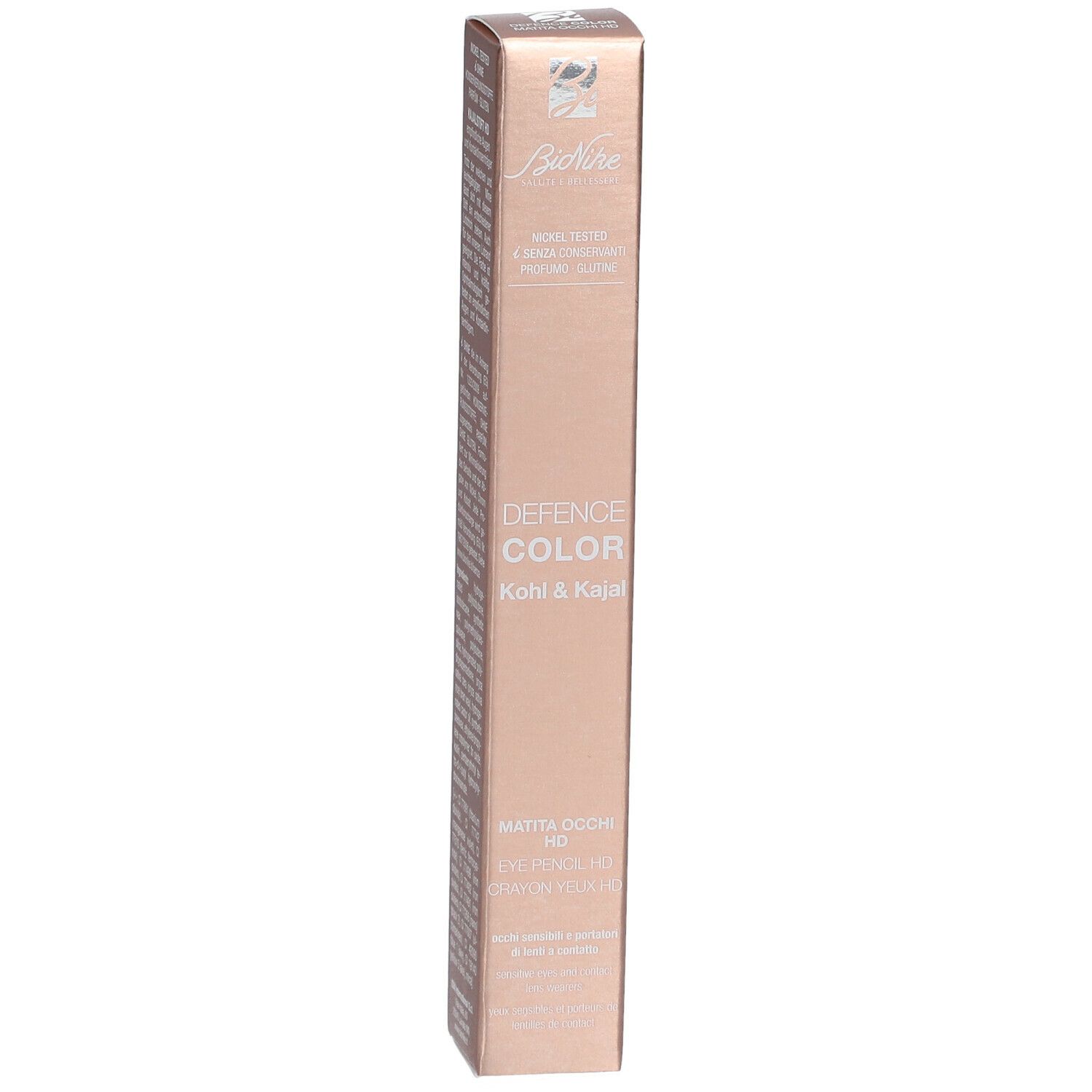 BioNike DEFENCE COLOR Eye Pencil HD 305. Braune Verpackung. Produktname und Farbe sind sichtbar.
