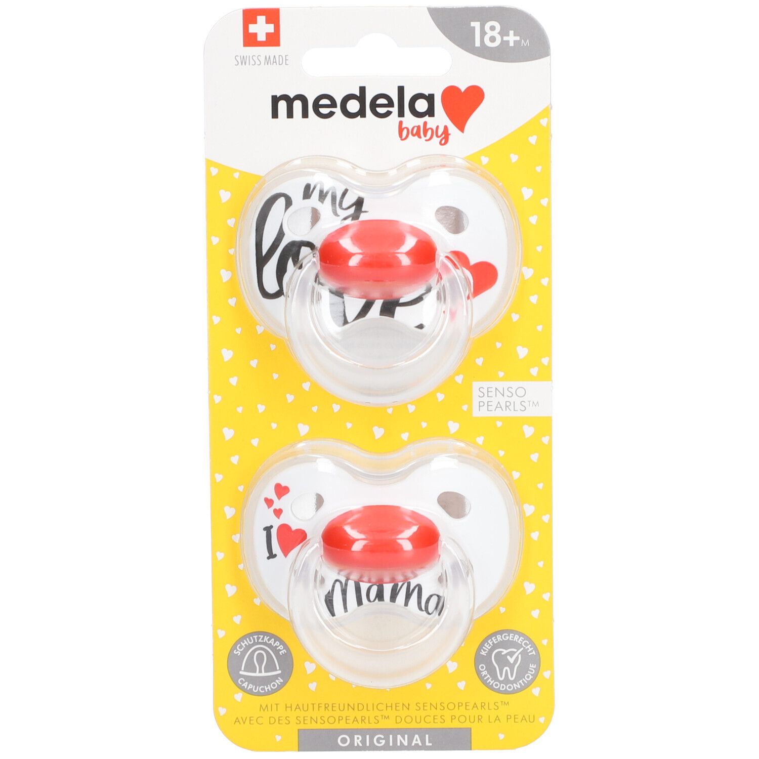 Medela Sucette Original Signature Love Duo +18 Mois