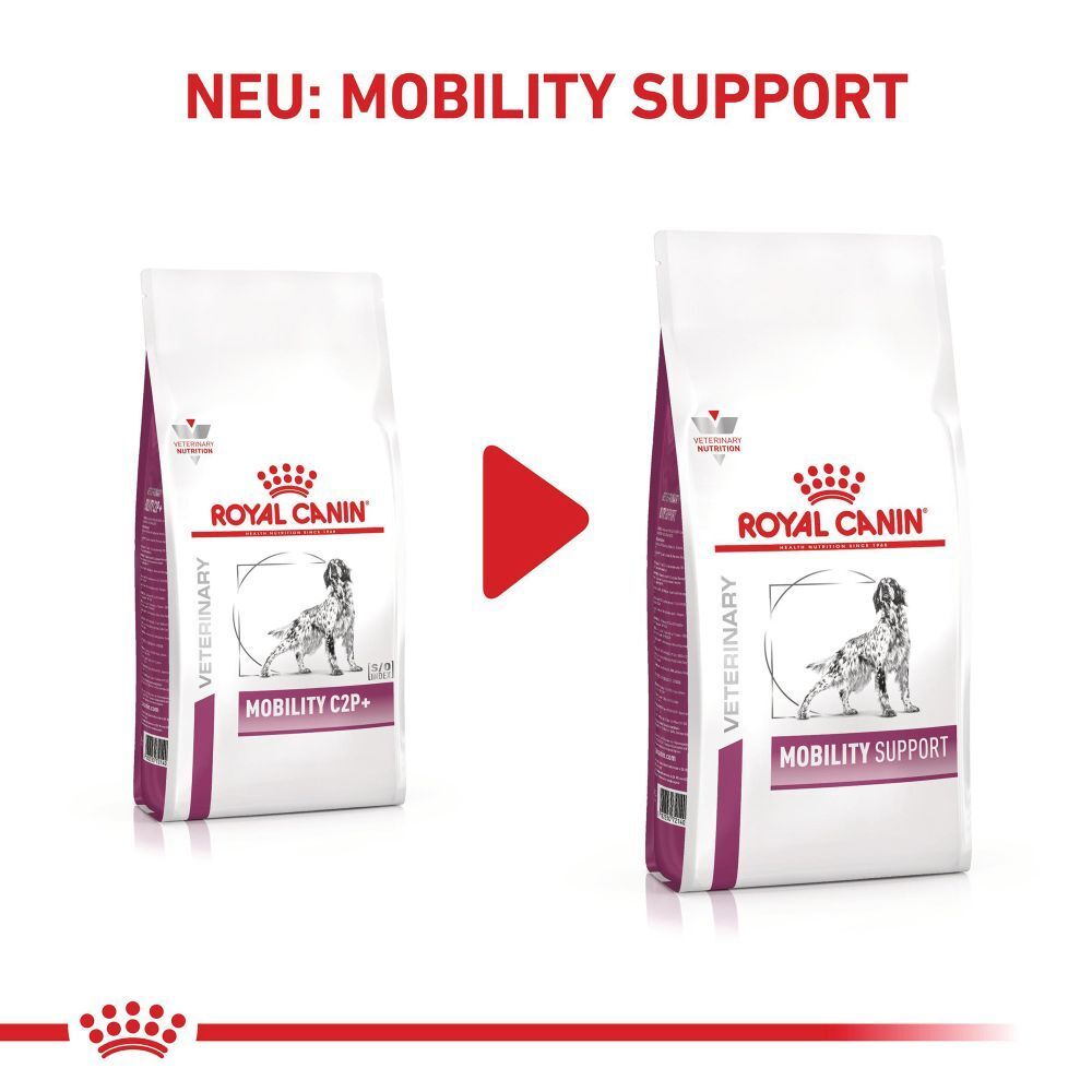 Royal Canin Veterinary: Neu! Mobility Support Hundefutter.