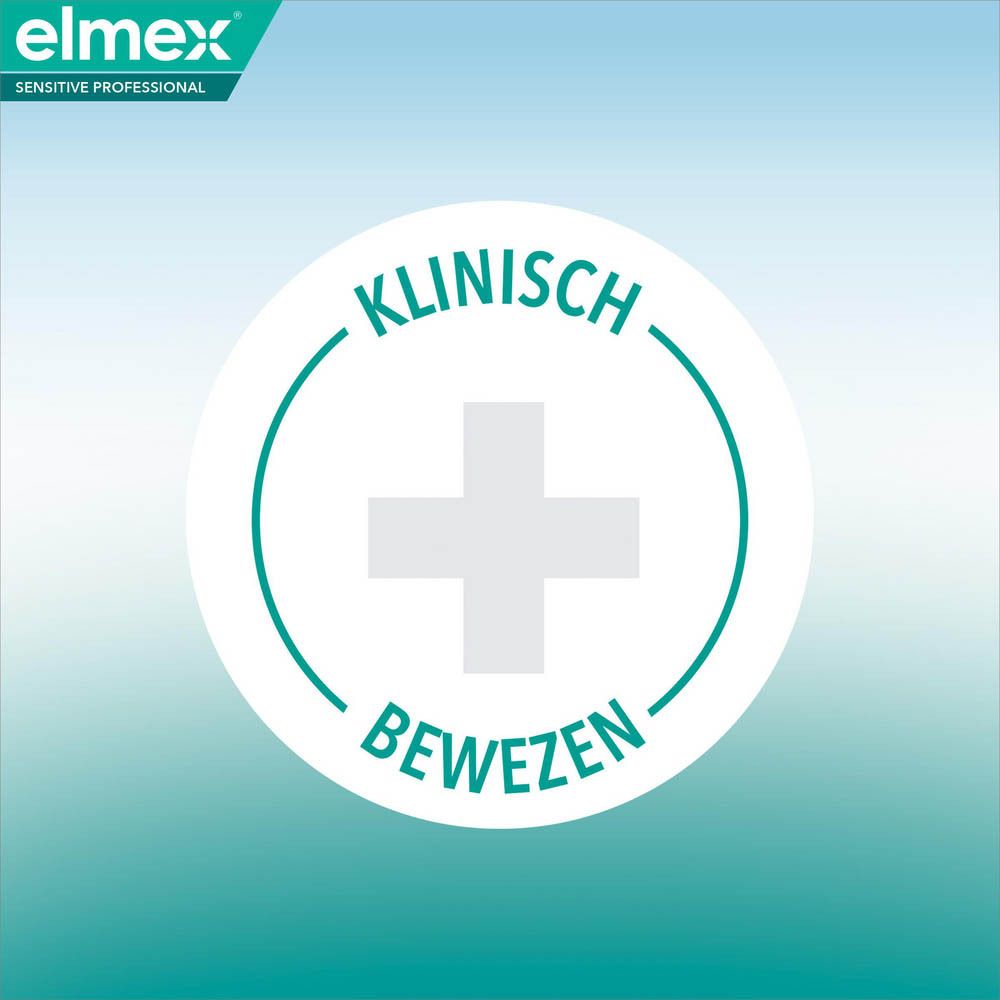 Rond logo met kruis. Tekst: Klinisch bewezen.