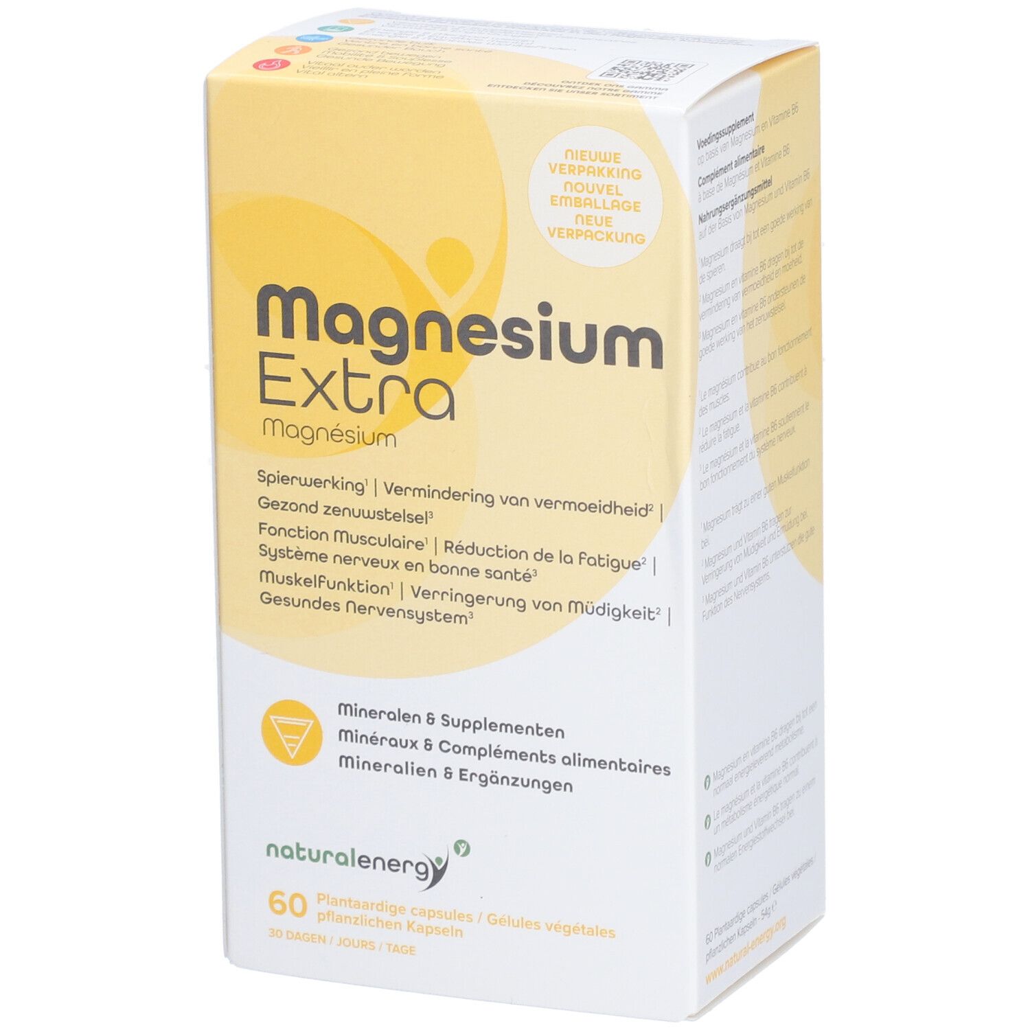 Natural Energy Magnésium Extra