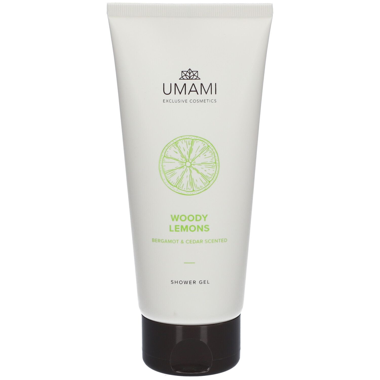 Umami Woody Lemons Shower Gel Bergamot & Ceder 200 ml Duschgel