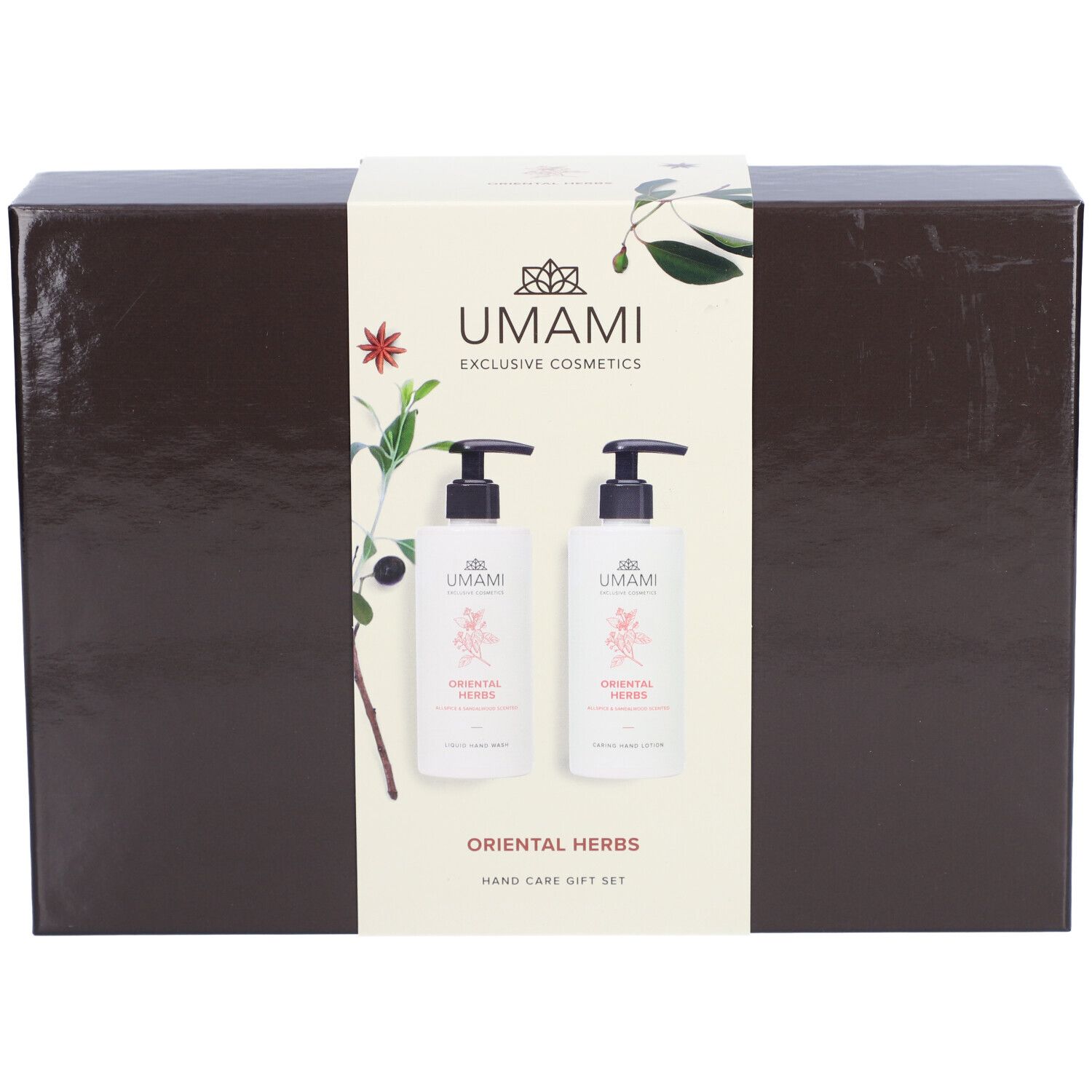 Umami Oriental Herbs Hand Care Gift Set Piment & Bois de Santal