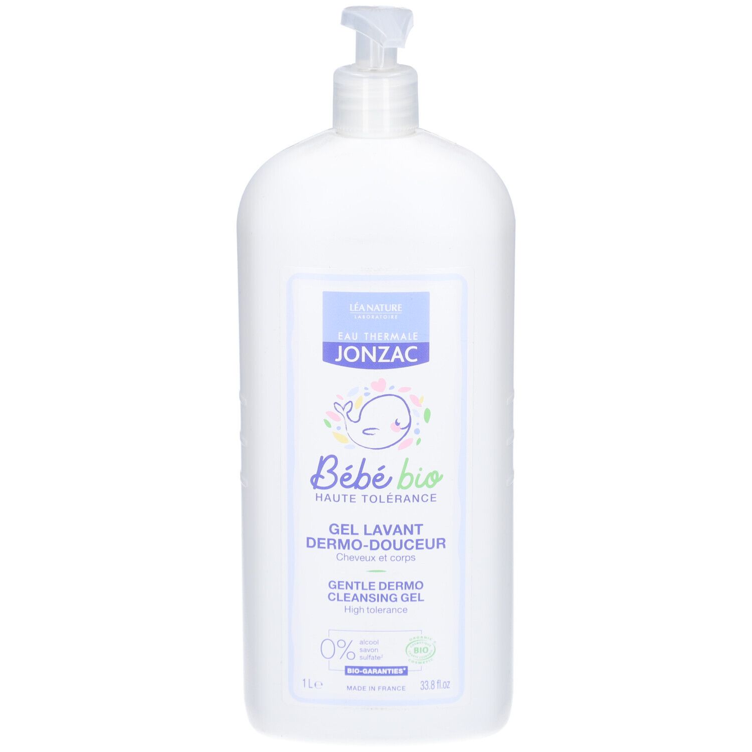 Jonzac Bébé Bio Hoge Tolerantie Gentle Dermo Cleansing Gel 1 Crème