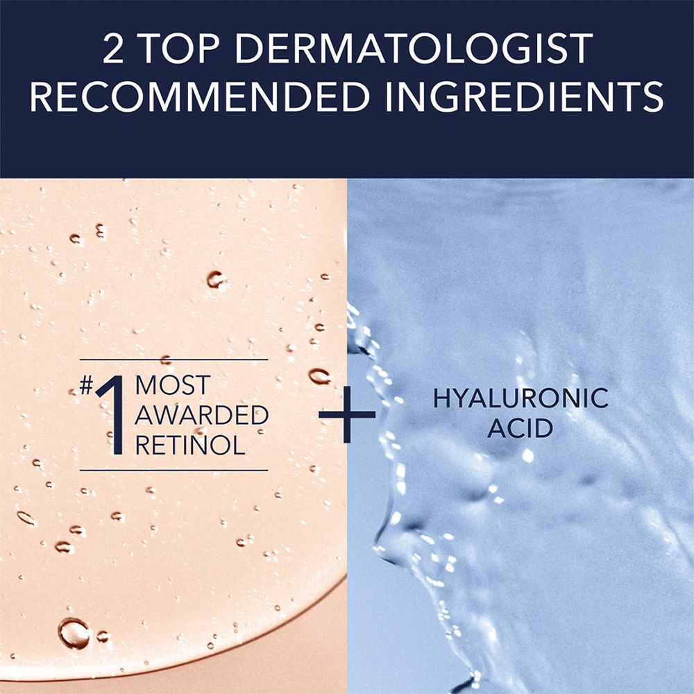 Emballage du produit et pot de crème. Inscription RoC, Retinol Correxion. Volume : 50 ml.