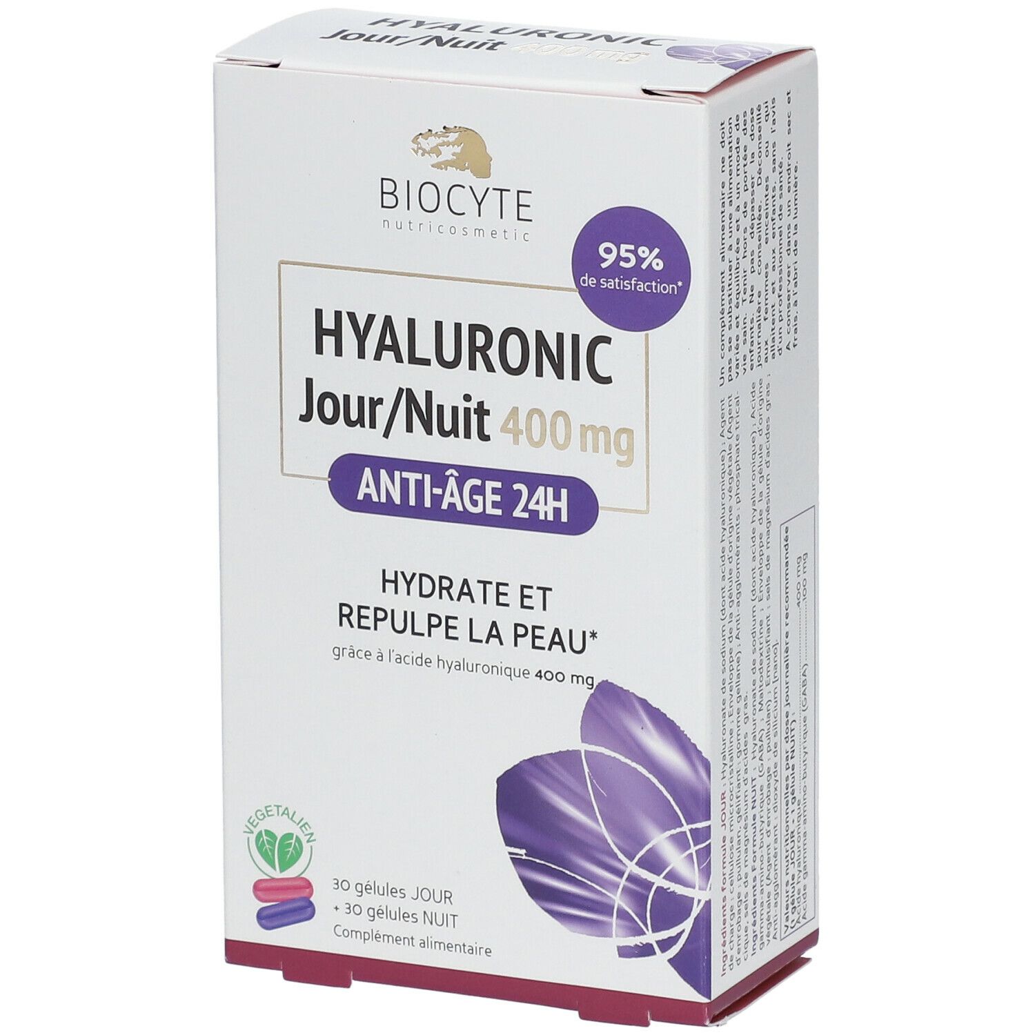 Biocyte Hyaluronic jour/nuit 400 mg