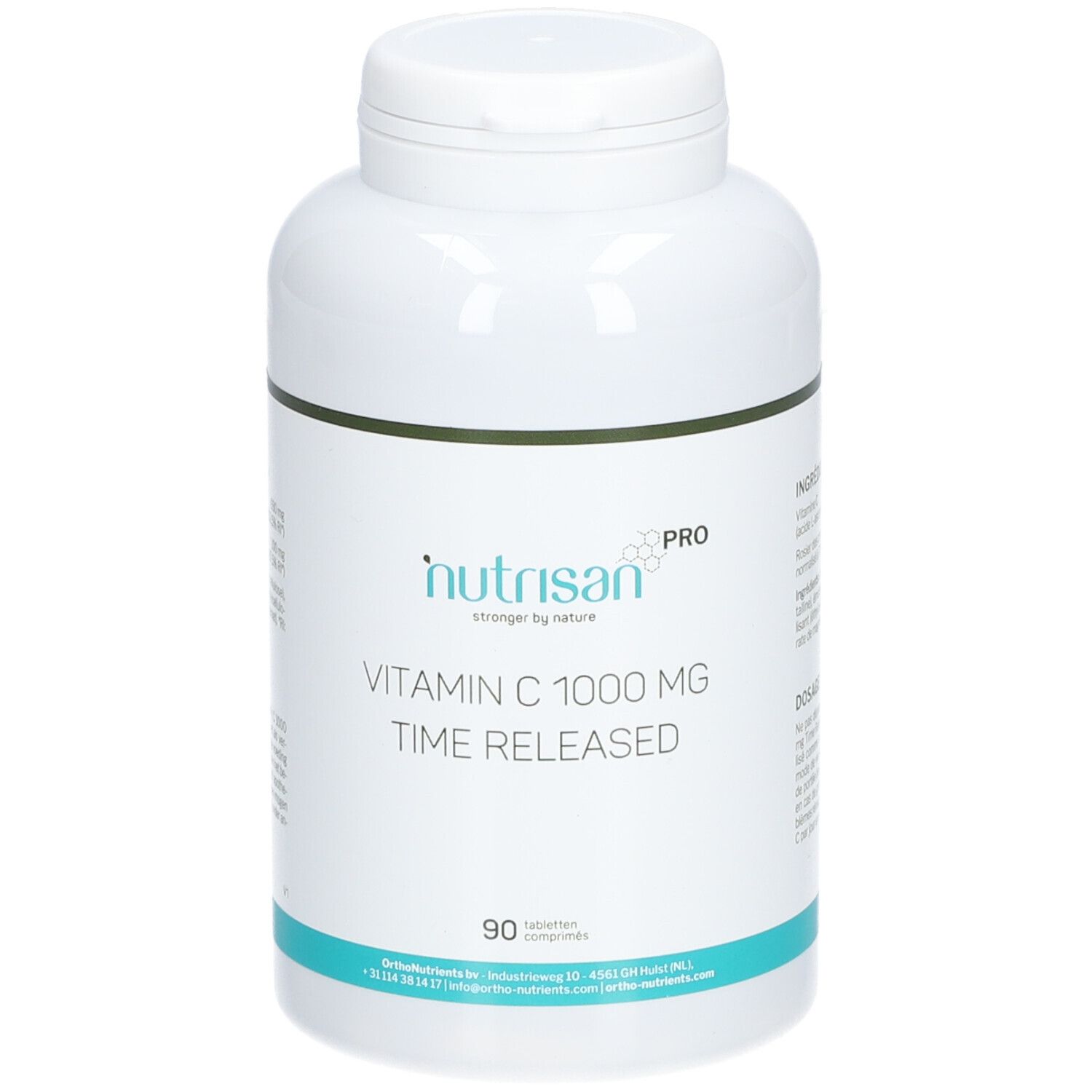 Nutrisan Pro Vitamin C 1000 mg Time Released 90 Tabletten