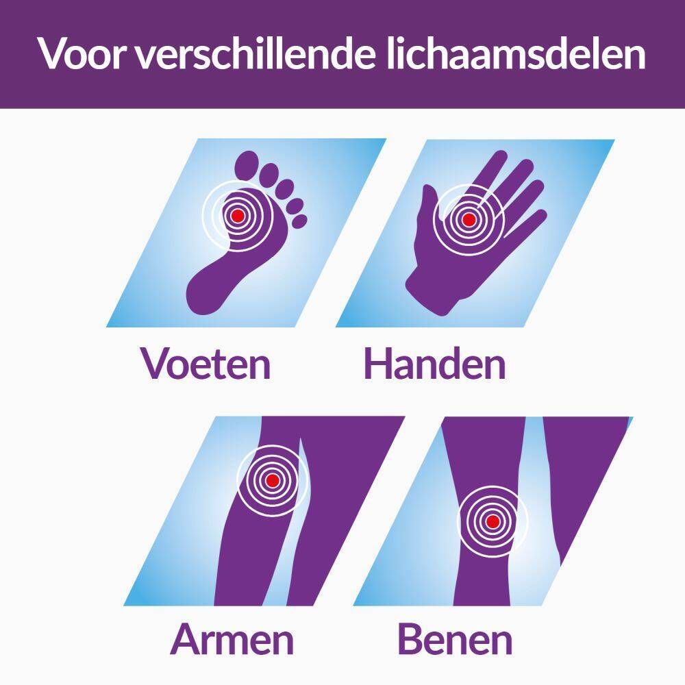 Verpakking en fles. Opschrift: Excilor, wratten behandeling. Bevat 4 ml.
