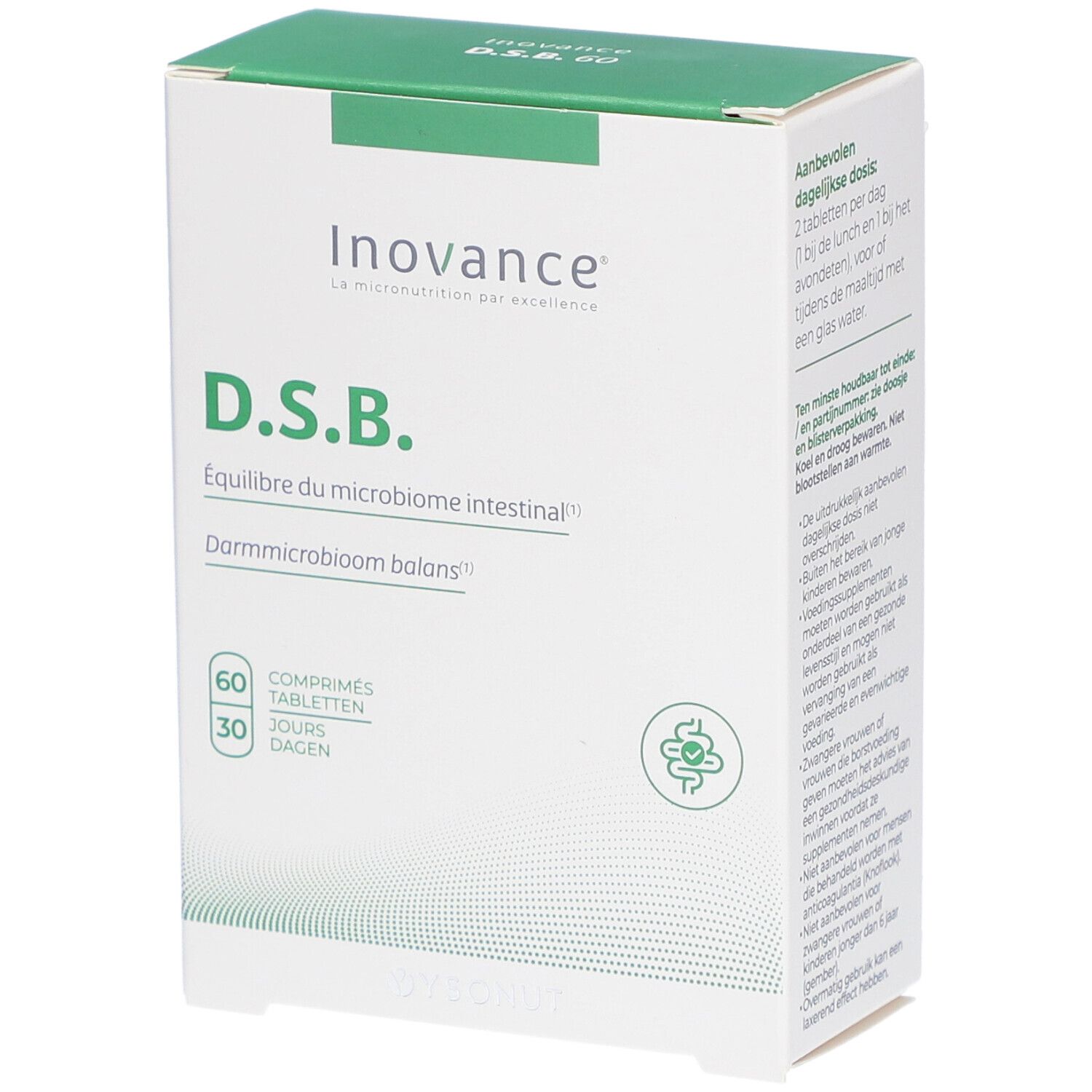Inovance® D.S.B. 60 Gecomprimeerde tabletten