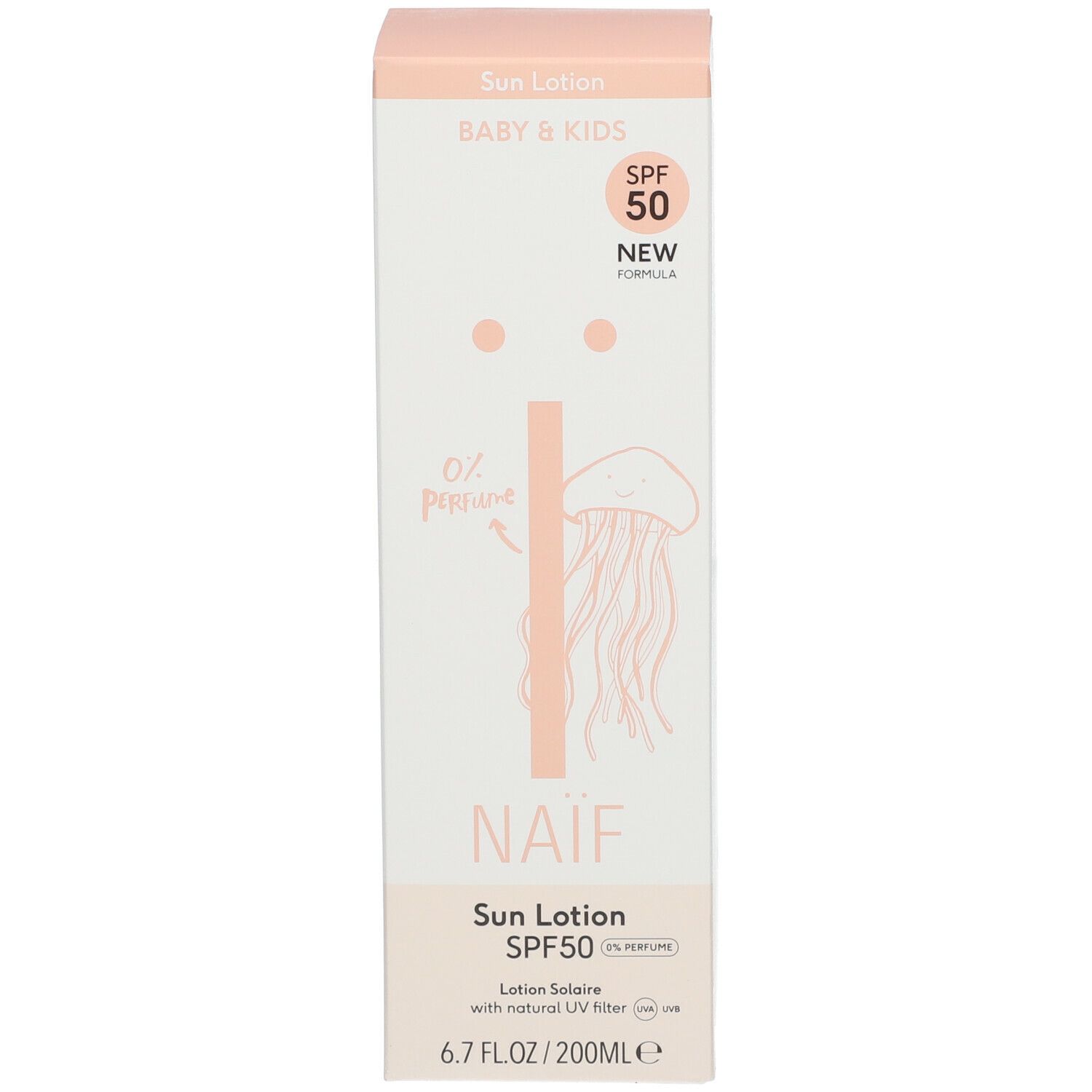 NAÏF® Baby & Kids Sonnenlotion LSF 50 unparfümiert