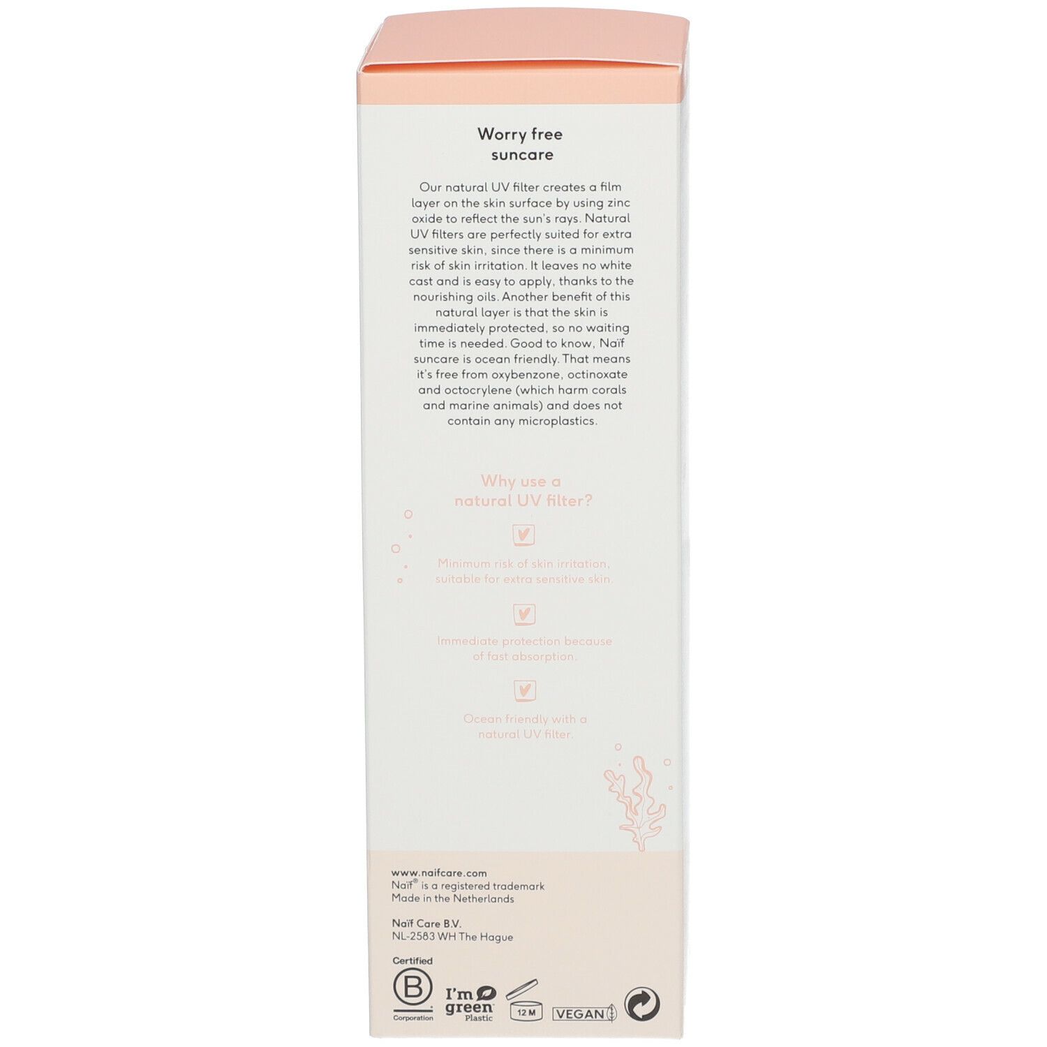 NAÏF® Baby & Kids Sonnenlotion LSF 50 unparfümiert