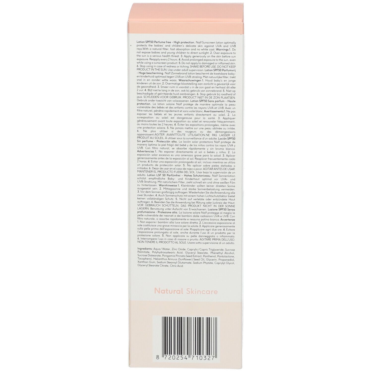 NAÏF® Baby & Kids Sonnenlotion LSF 50 unparfümiert