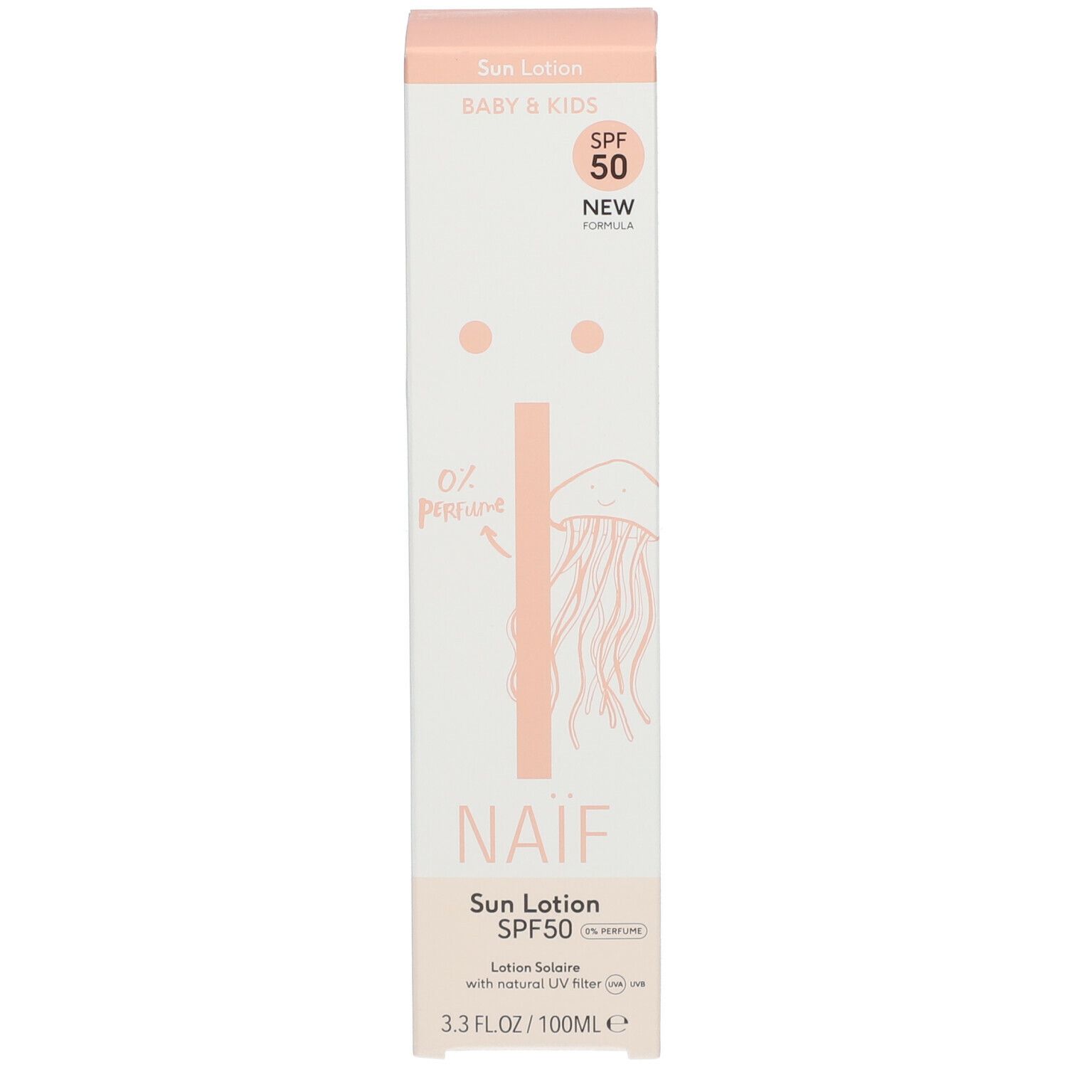 NAÏF® Baby & Kids Sonnenlotion LSF 50 unparfümiert