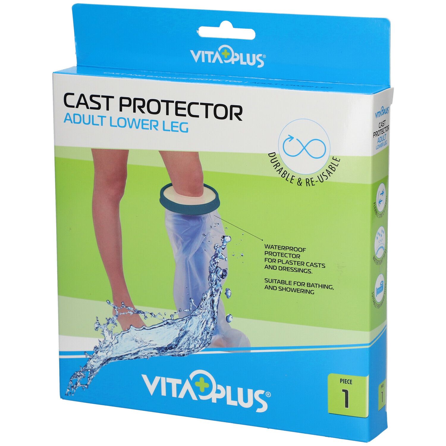 Vita Plus® Protecteur DE Plâtre Adulte Jambe Inférieure