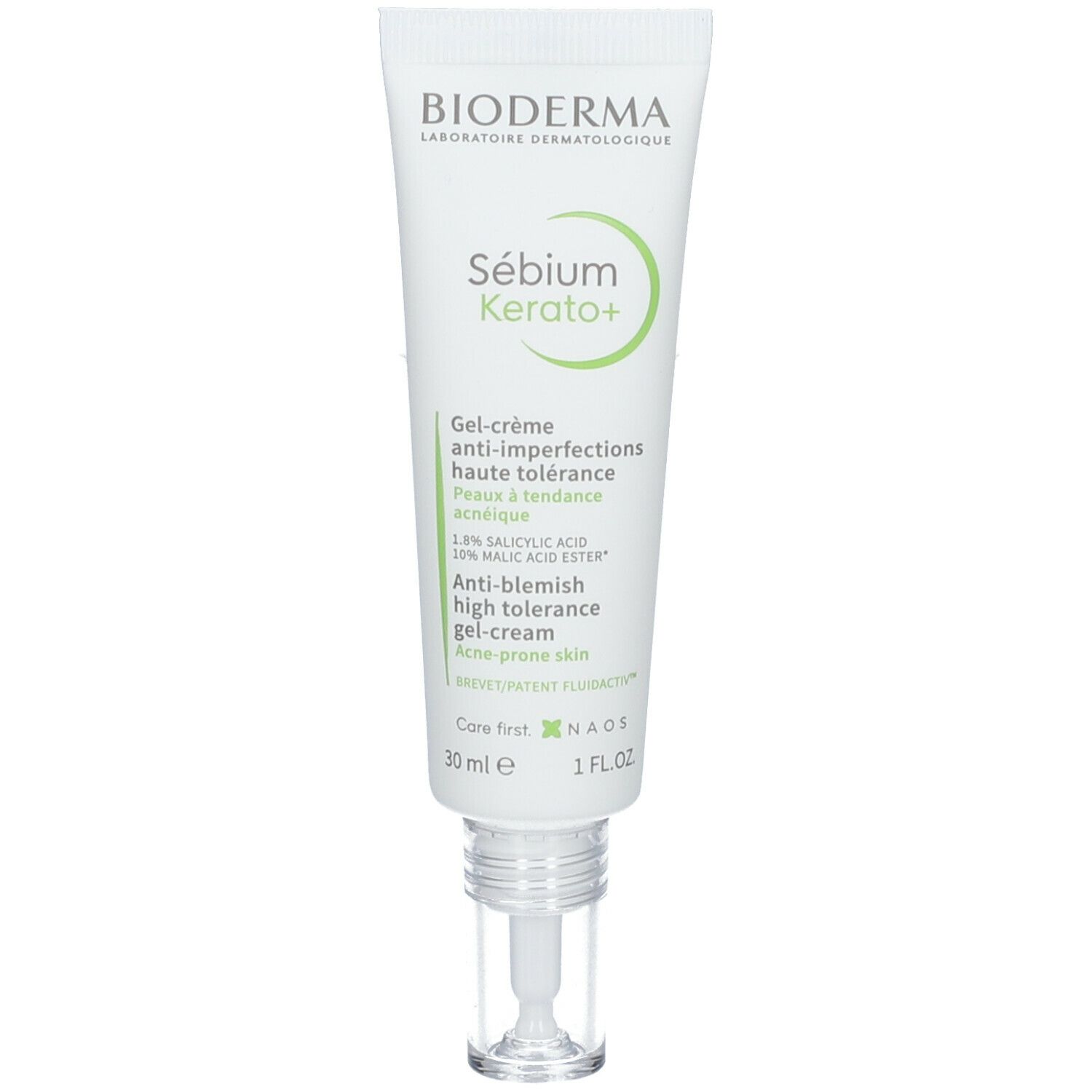 Bioderma Sébium Kerato+ Hoge Tolerantie Crème-Gel Tegen Imperfecties 30 Crème