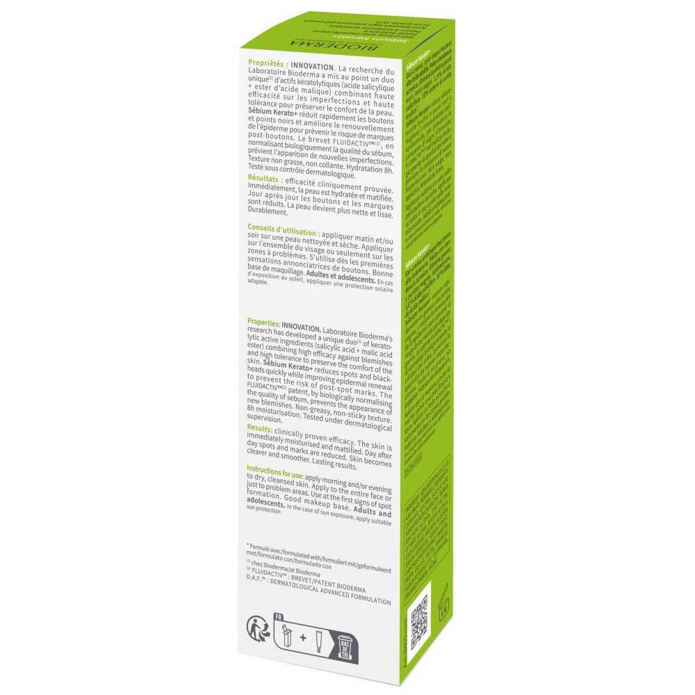 Rückseite der Produktverpackung. Text in mehreren Sprachen. Mit Informationen zur Anwendung.