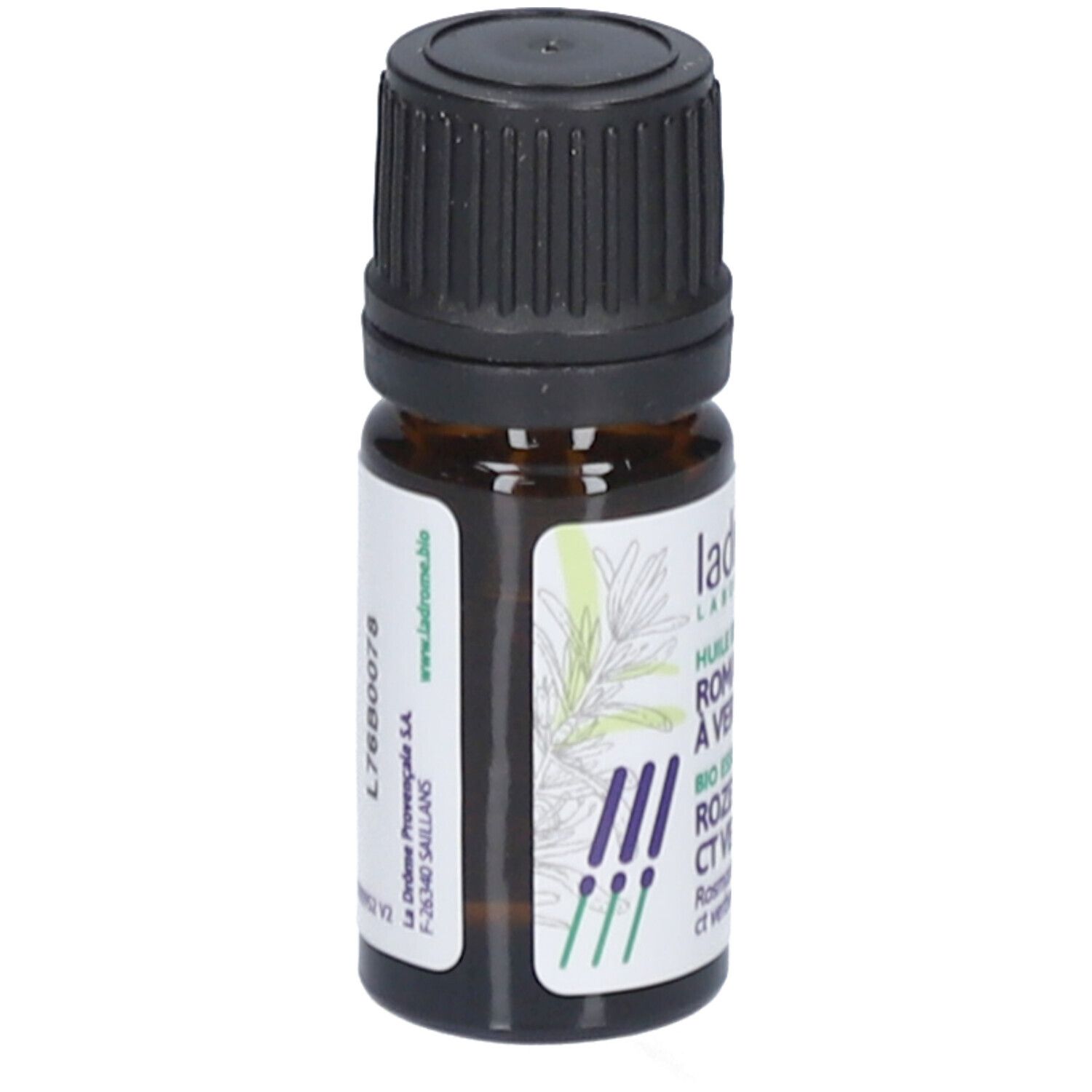 Ladrome Rozemarijn Ct Verbenon 5ml 5 ml Öl
